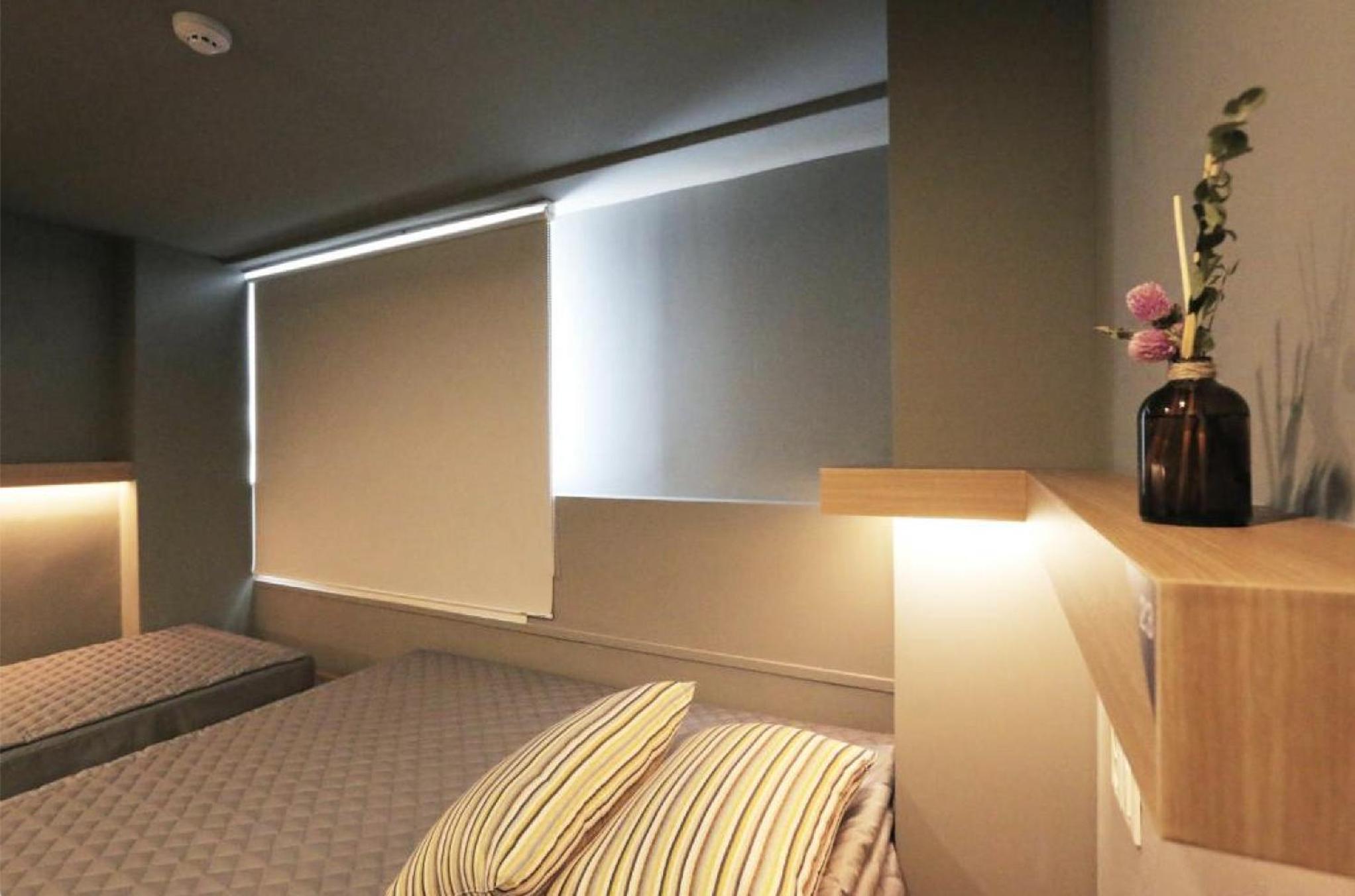 Private, Twin Beds, Shared Bathroom