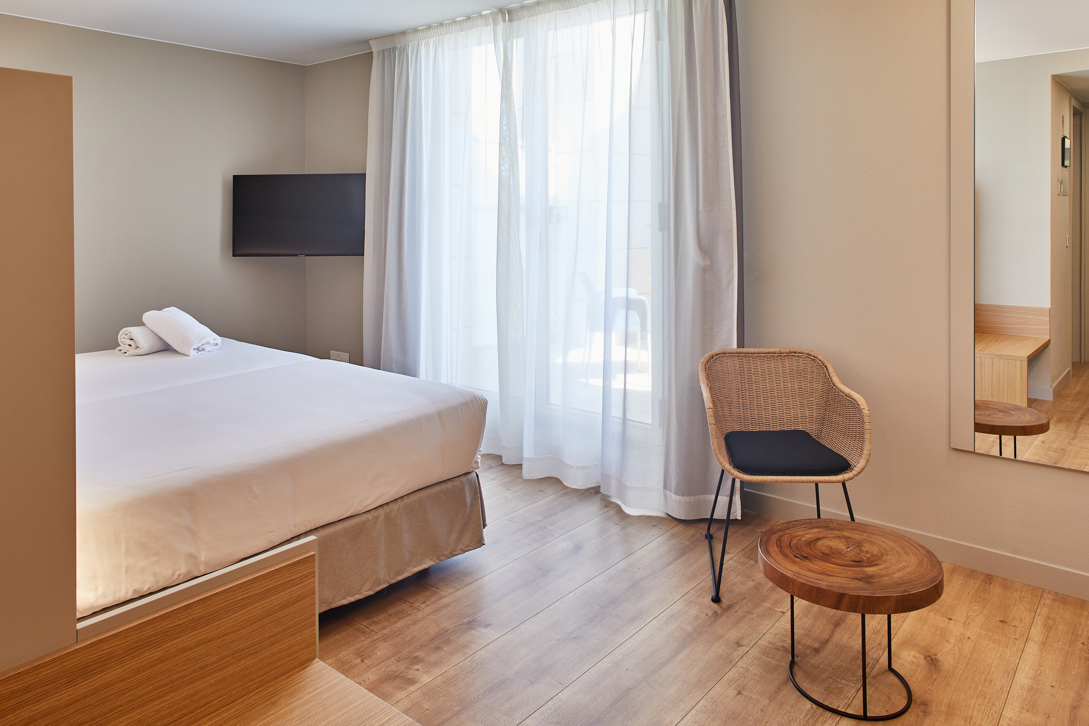 Club, Single, Double Bed, Terrace