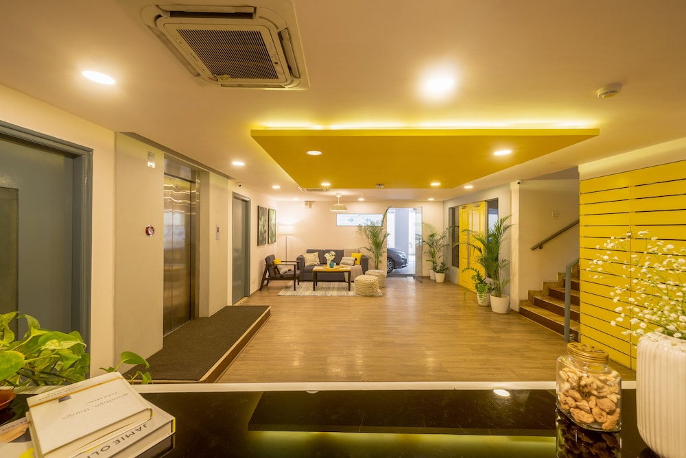 Lobby at Olive Hotel Magrath by Embassy Group, BANGALORE