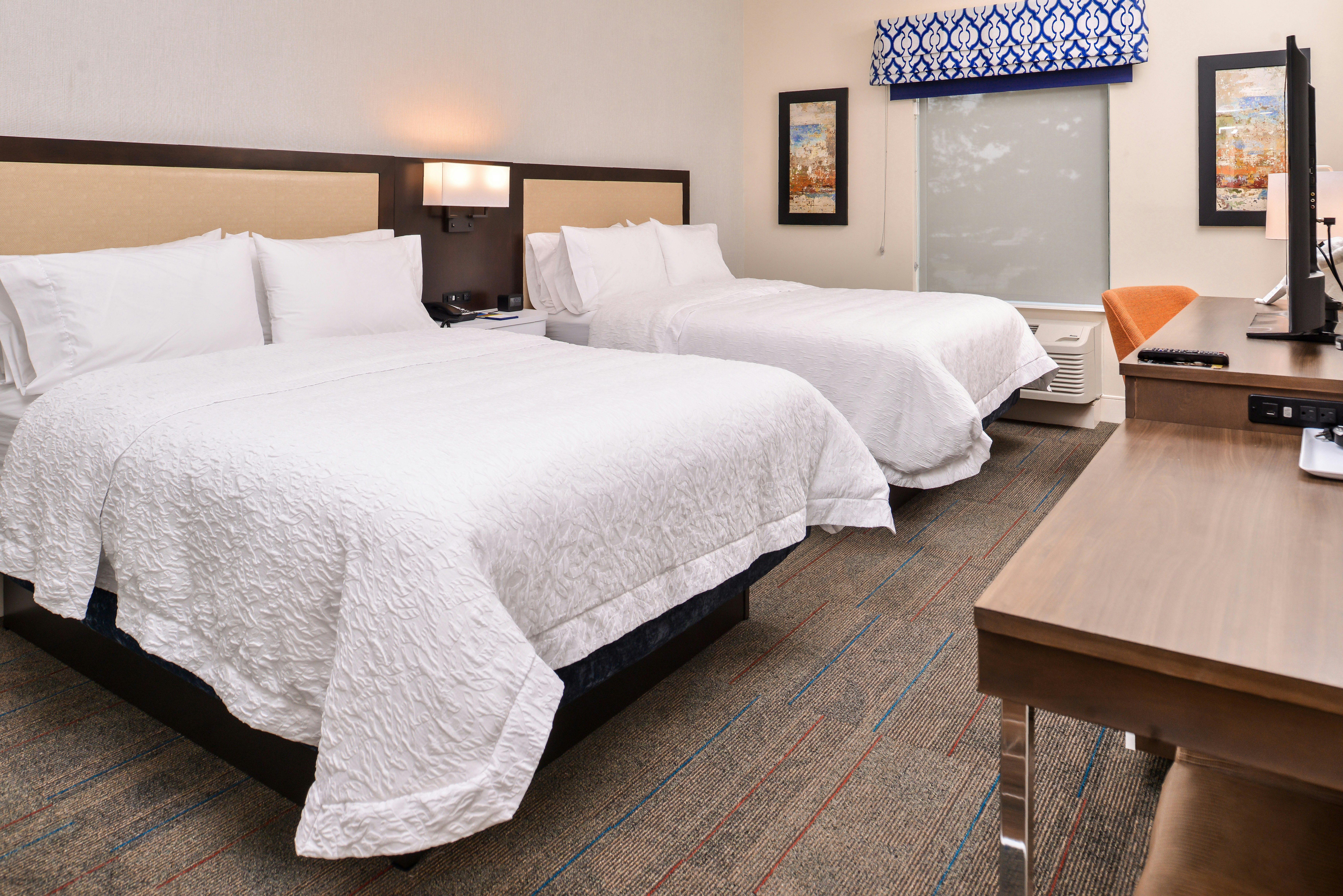 غرفة بسريرين كوين، Hampton Inn Benson Nc 3/4