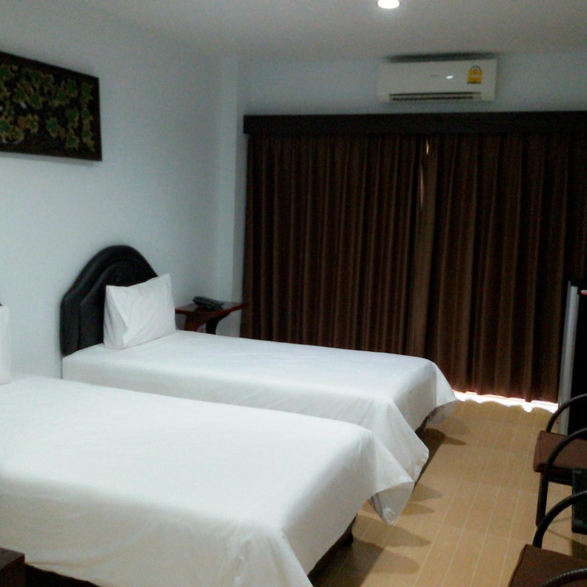 غرفة قياسية بسريرين منفصلين، Evergreen Resort Chanthaburi 2/10
