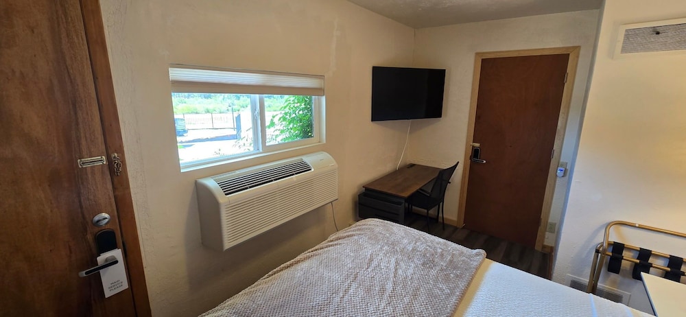 Economy, Single, Queen Bed, Mountain View