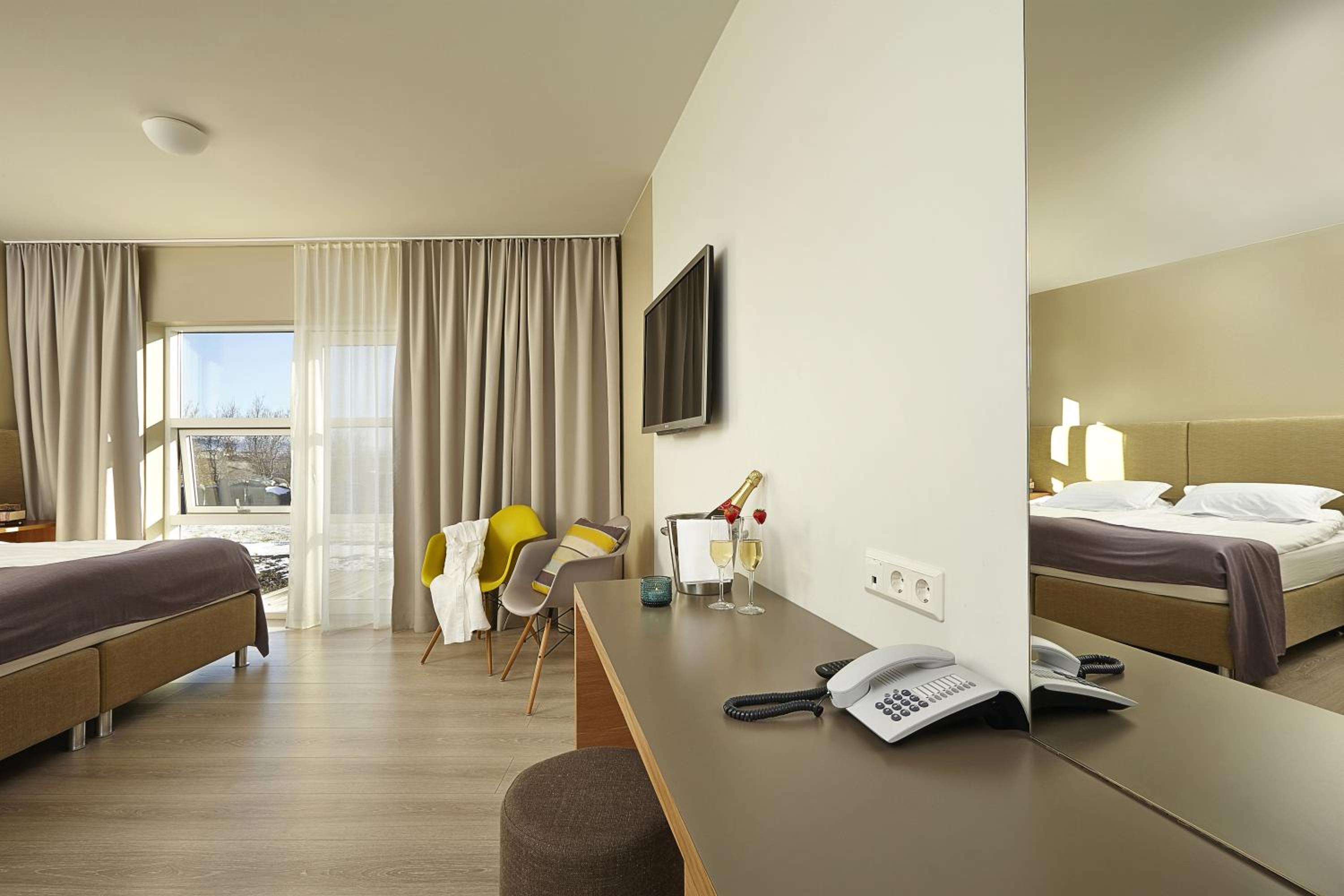 غرفة ديلوكس بسرير كينج، ICELANDAIR HOTEL HAMAR 9/10