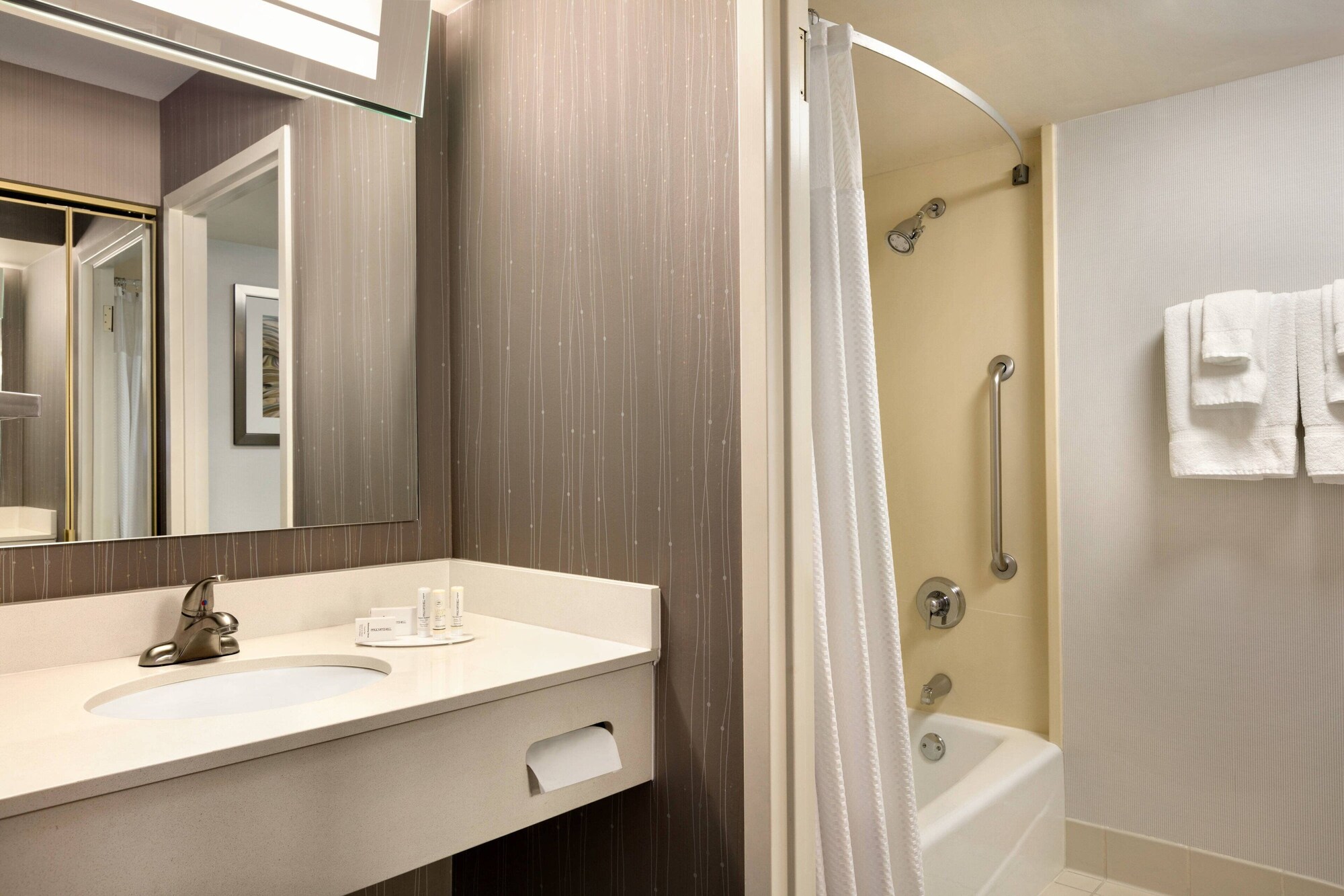 غرفة بسريرين مزدوجين لذوي الإعاقة، Courtyard by Marriott Tysons McLean 3/3