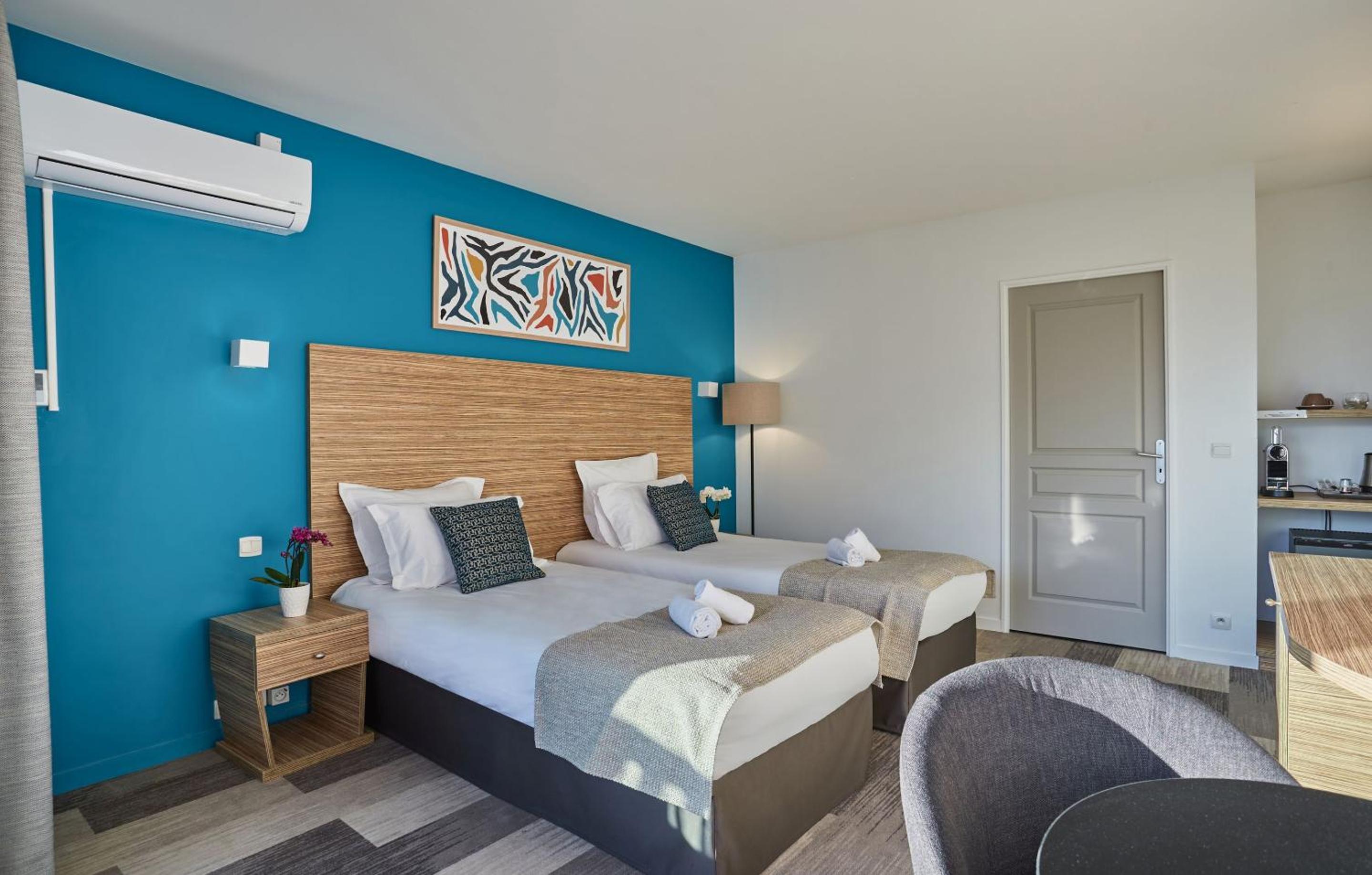 Ocean, Double Bed، Hotel Prestige Odalys Erromardie 4/6