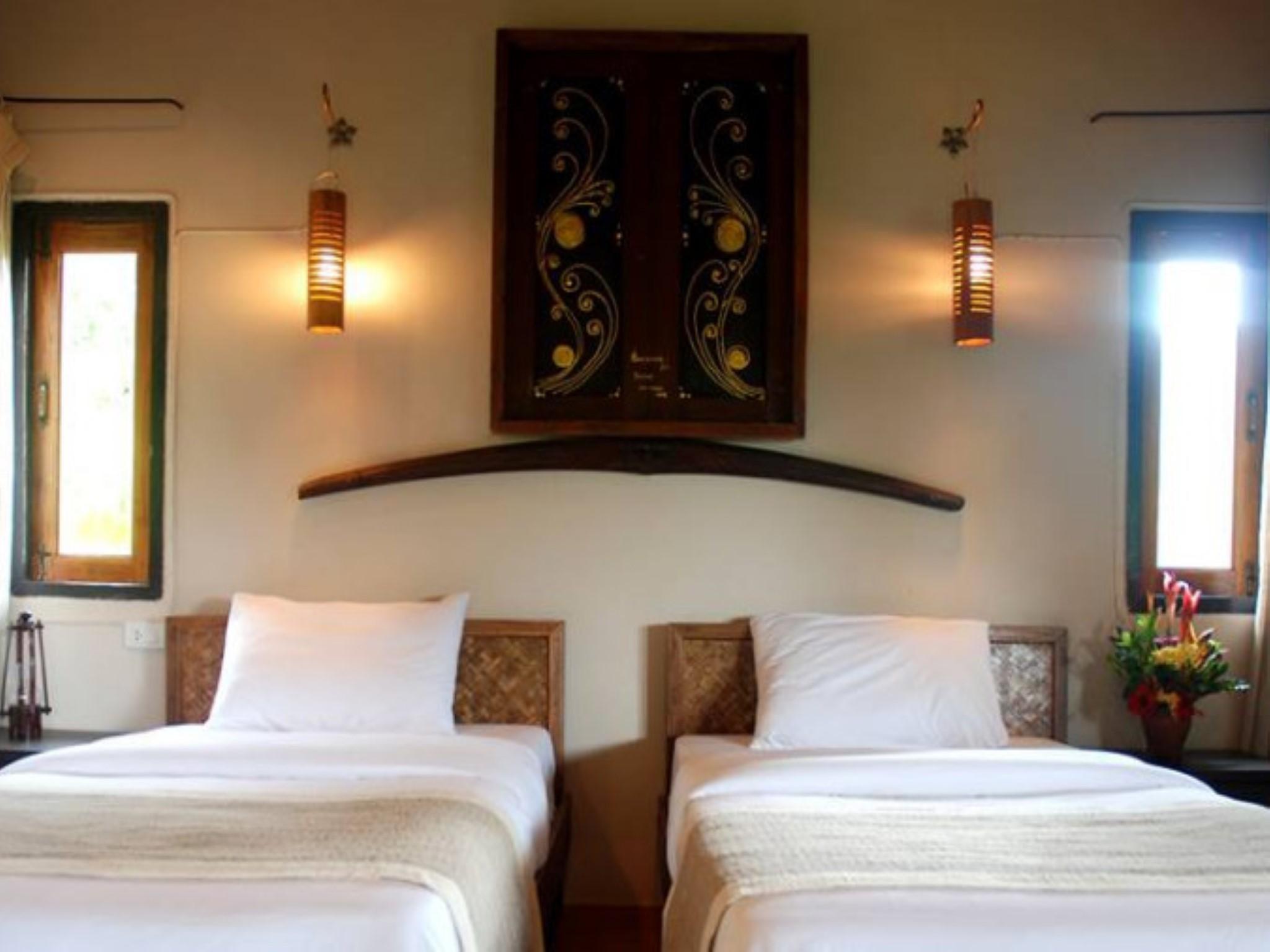 غرفة ديلوكس بسريرين منفصلين، Boklua View Resort 2/2