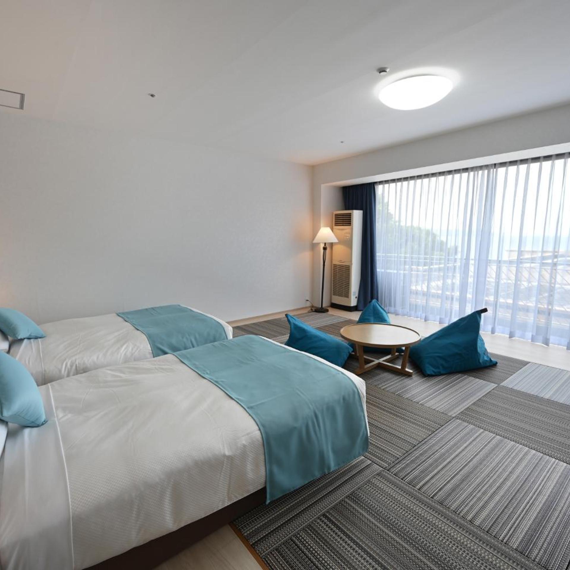 Japanese, Standard, Twin Beds, No View, Indoor Bath