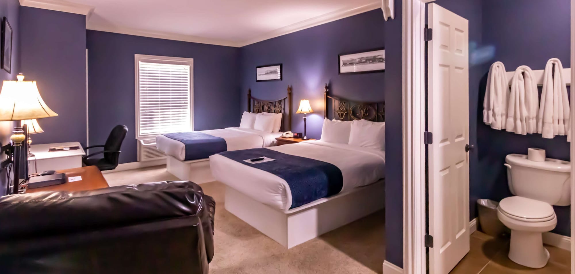 غرفة سيغنتشر بسريرين كوين في الطابق الأرضي، Depot Inn & Suites 4/4