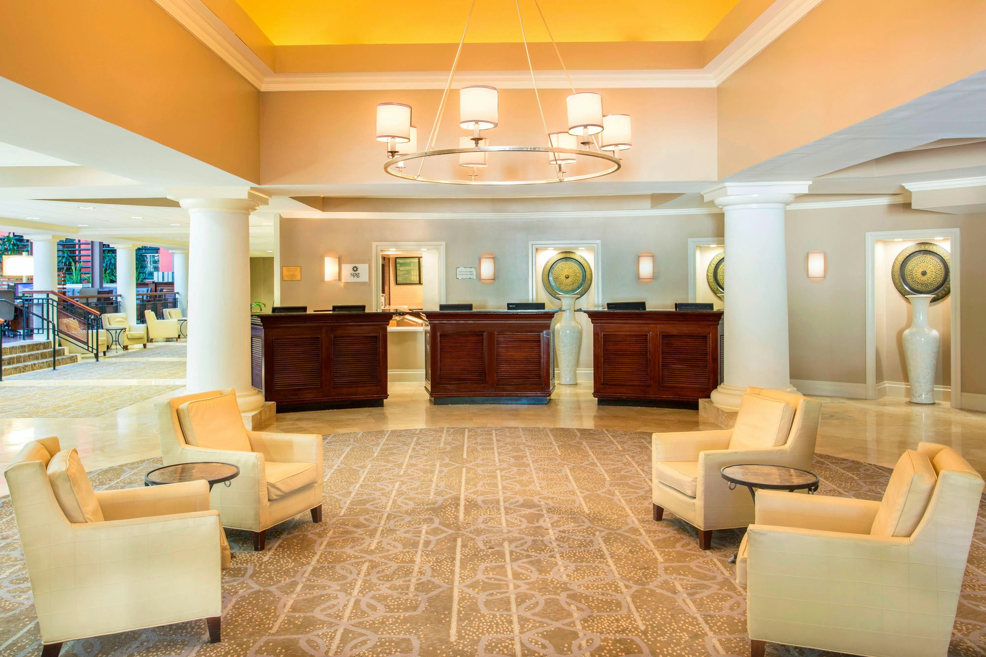 Lobby at SHERATON ORLANDO NORTH, MAITLAND - FL