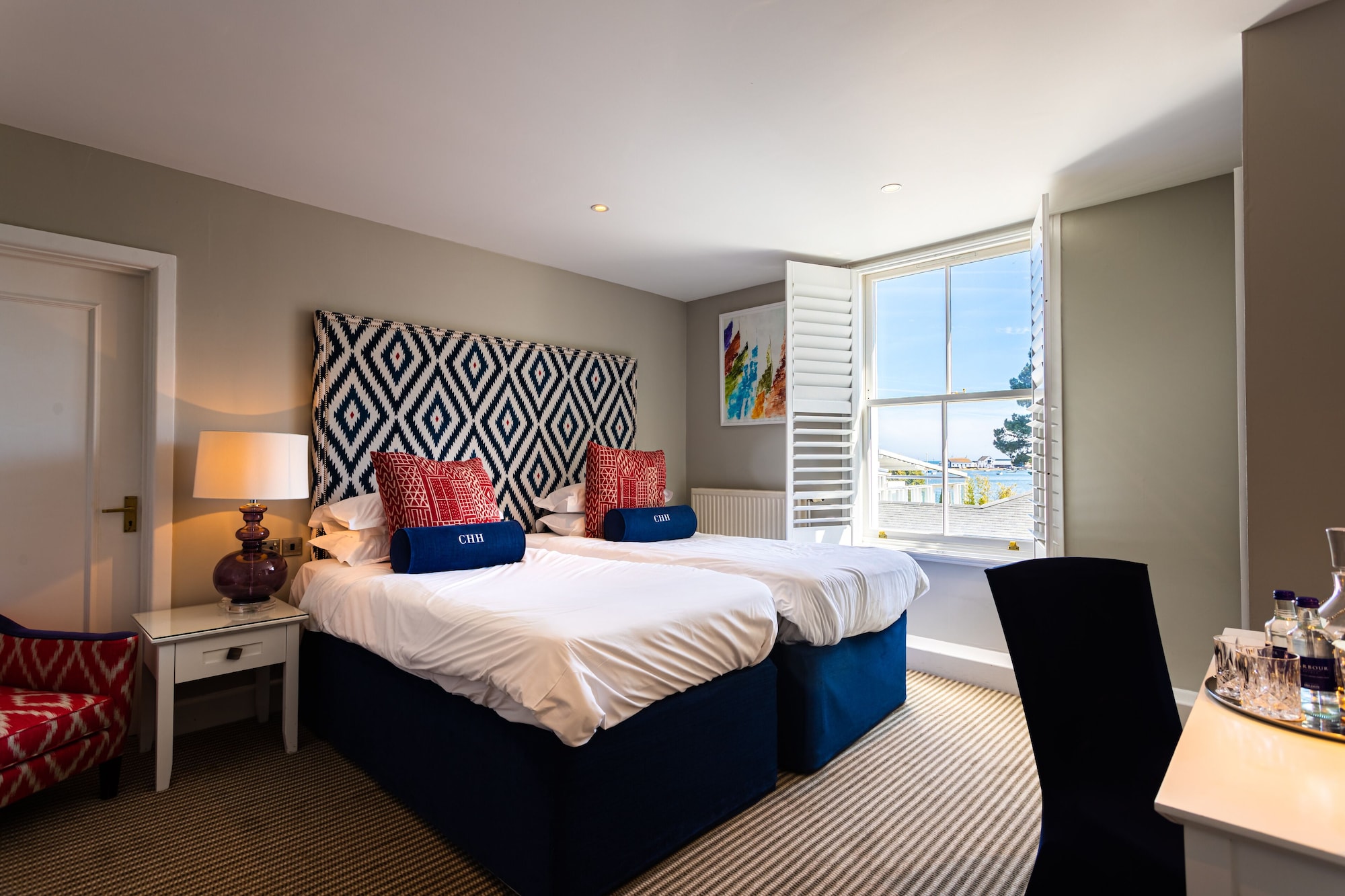 ROOM, DOUBLE BED, HARBOUR VIEW