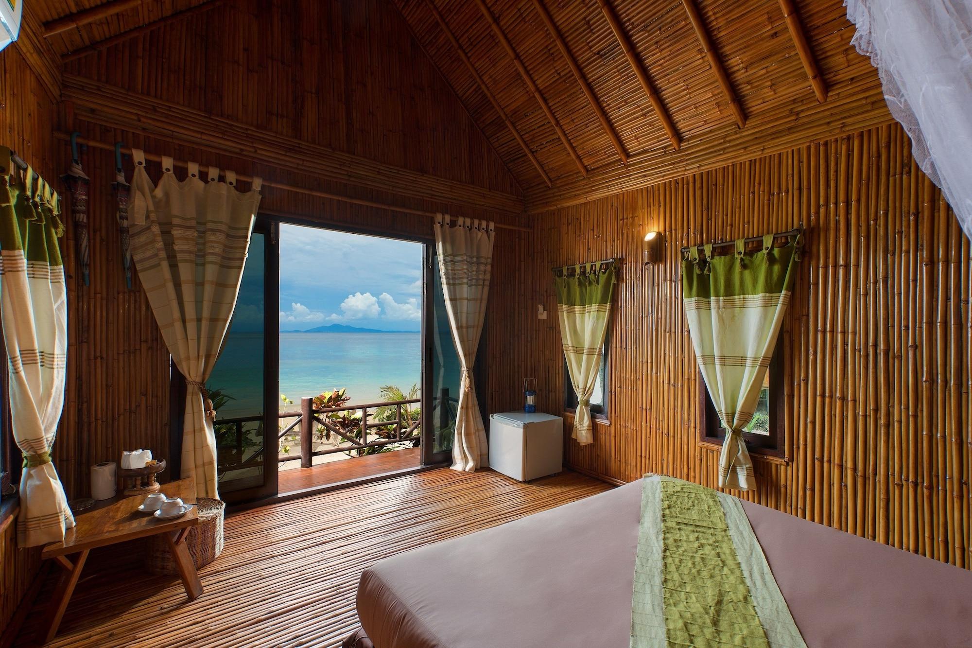 Bamboo, Beach, Bungalow