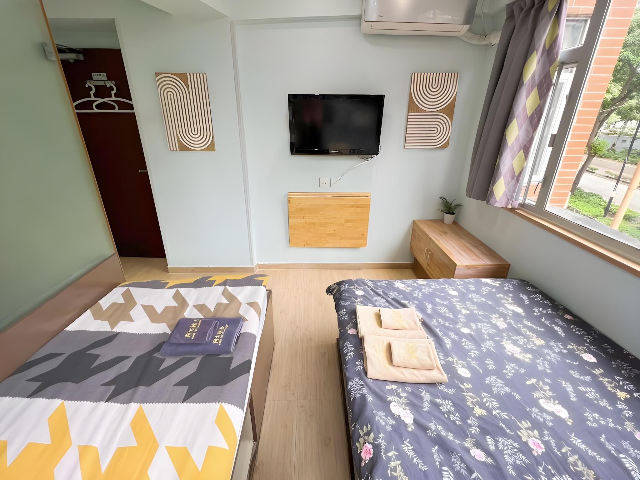 Classic, Triple, Multiple Beds, Garden View
