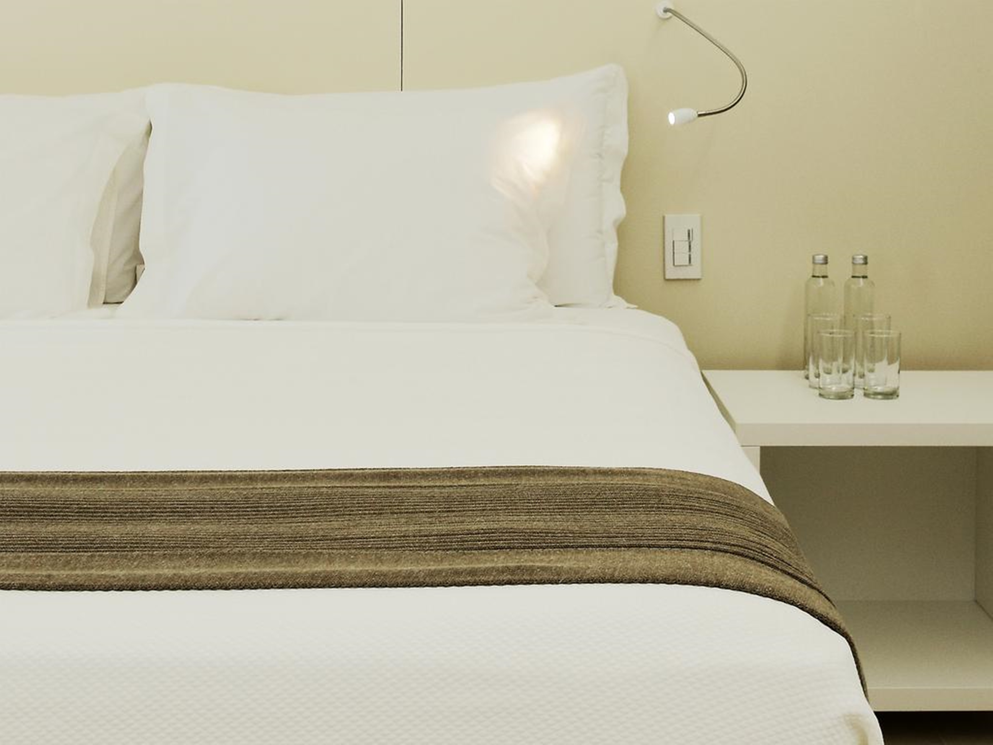 Deluxe, Twin Beds, City View