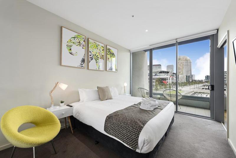 شقة ديلوكس بإطلالة على المرفأ بغرفة نوم واحدة، Docklands Private Collection of Apartments - NewQuay 2/10