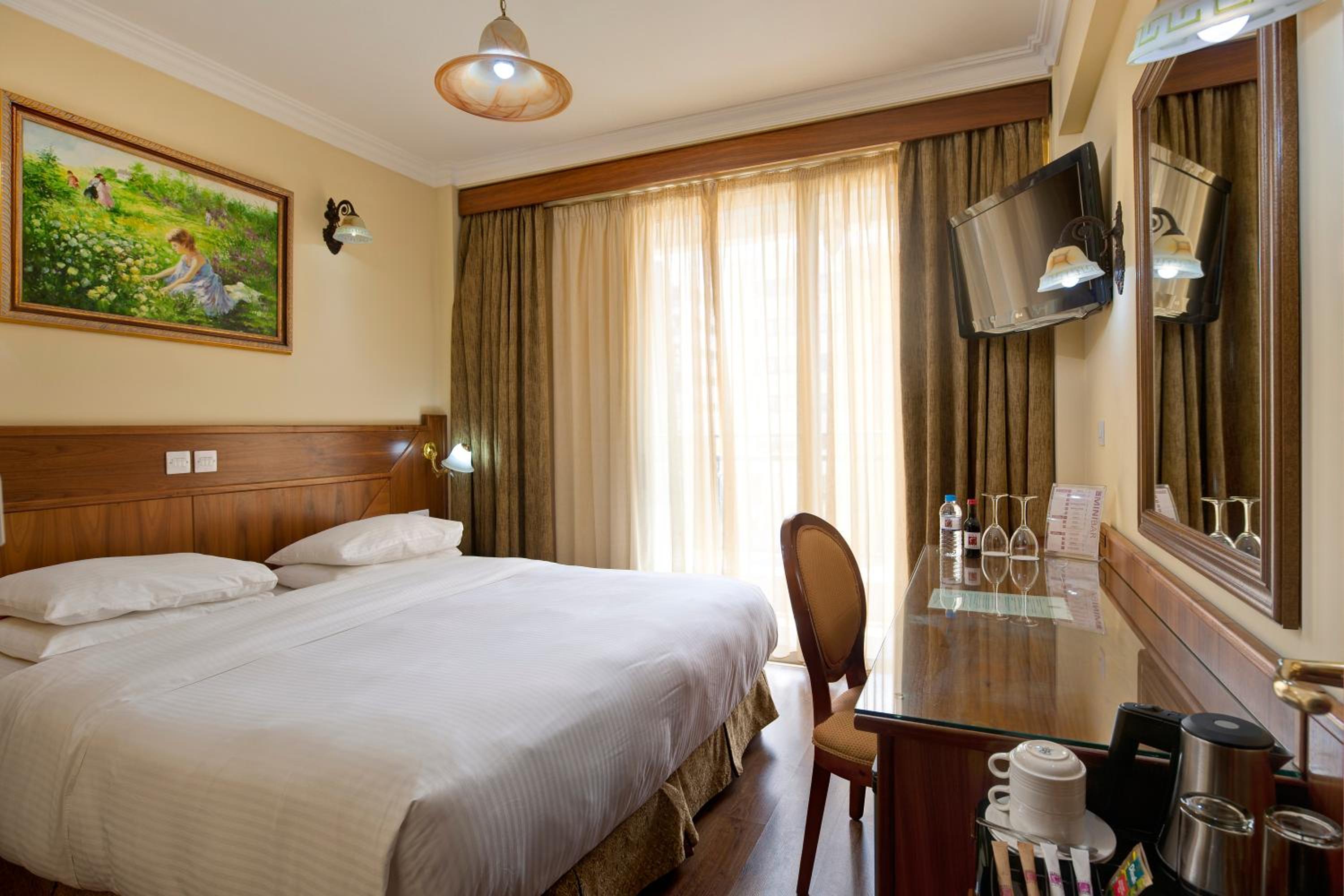 Family, Double Bed, Sofa