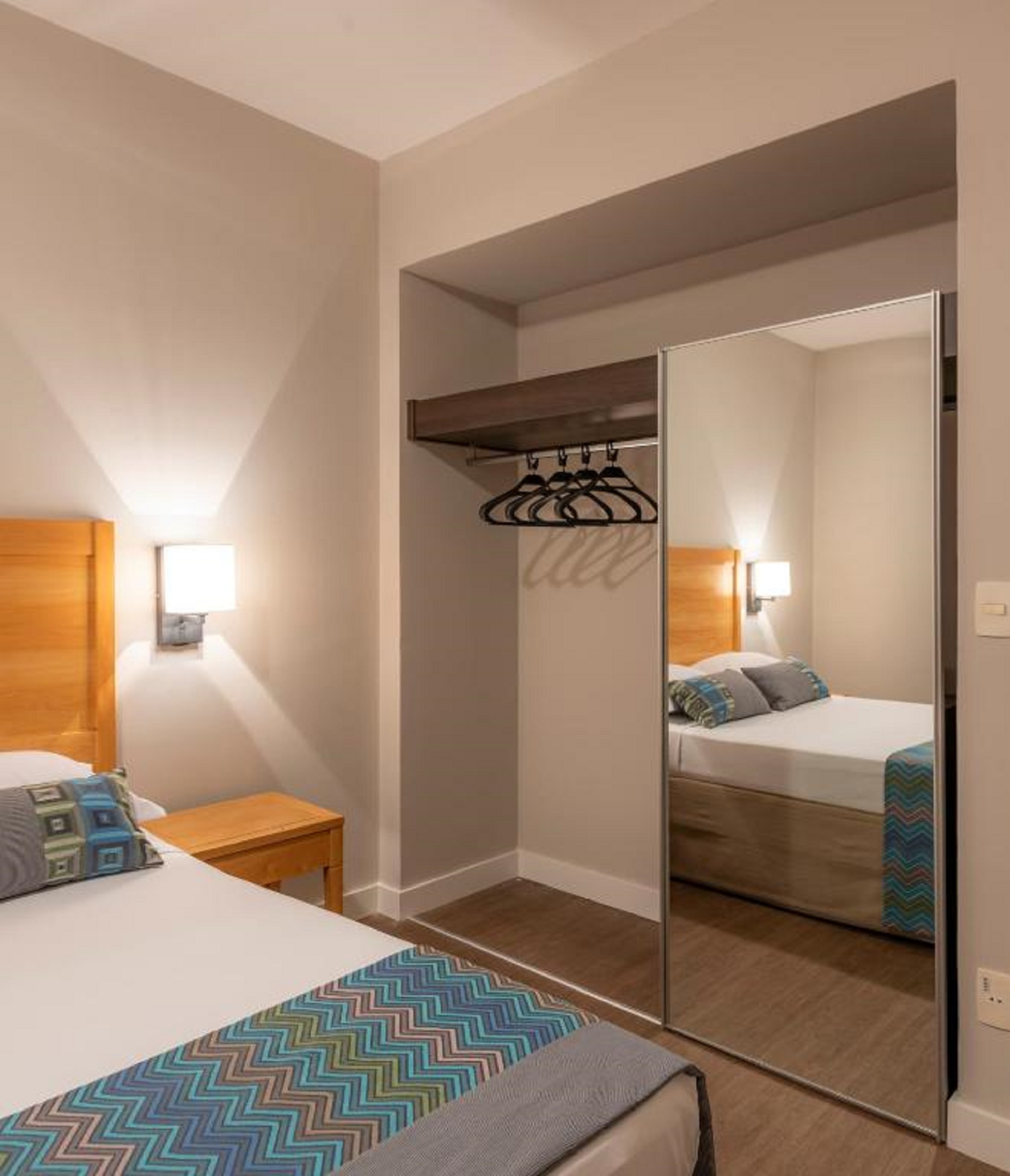 غرفة قياسية بسرير مزدوج لذوي الإعاقة، Monreale Express Glicerio Campinas (ex SonoHotel) 2/3