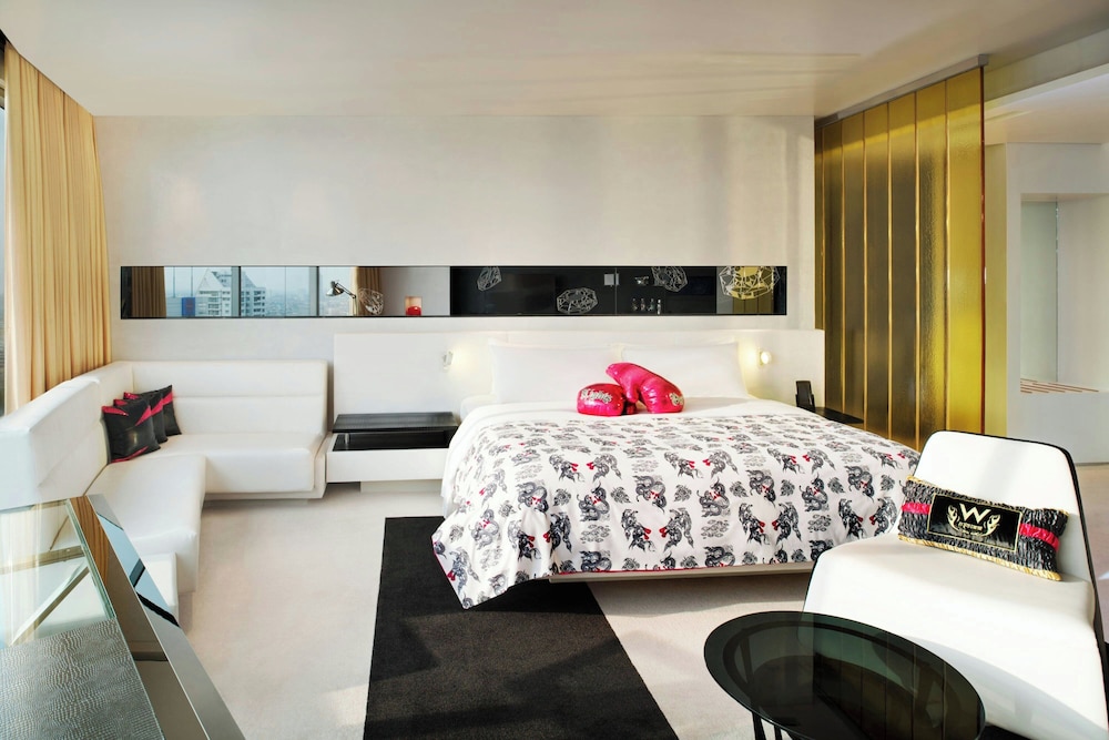 جناح استوديو بسرير كينج بغرفة نوم واحدة، W Bangkok Hotel 2/4