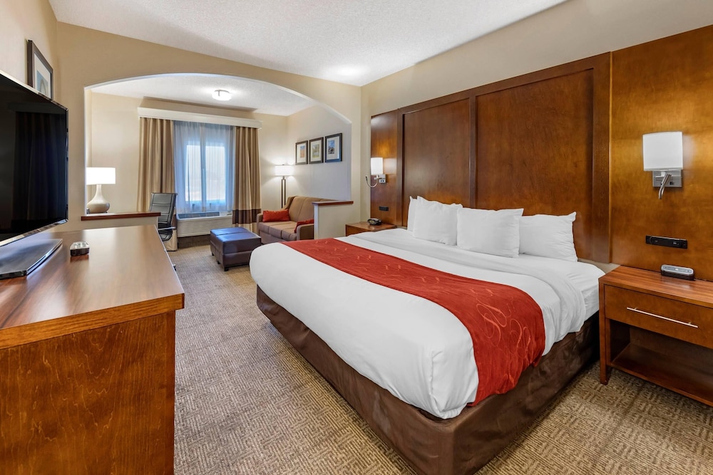 جناح استوديو بسرير كينج مع أريكة، Comfort Suites Near Six Flags Magic Mountain 3/10