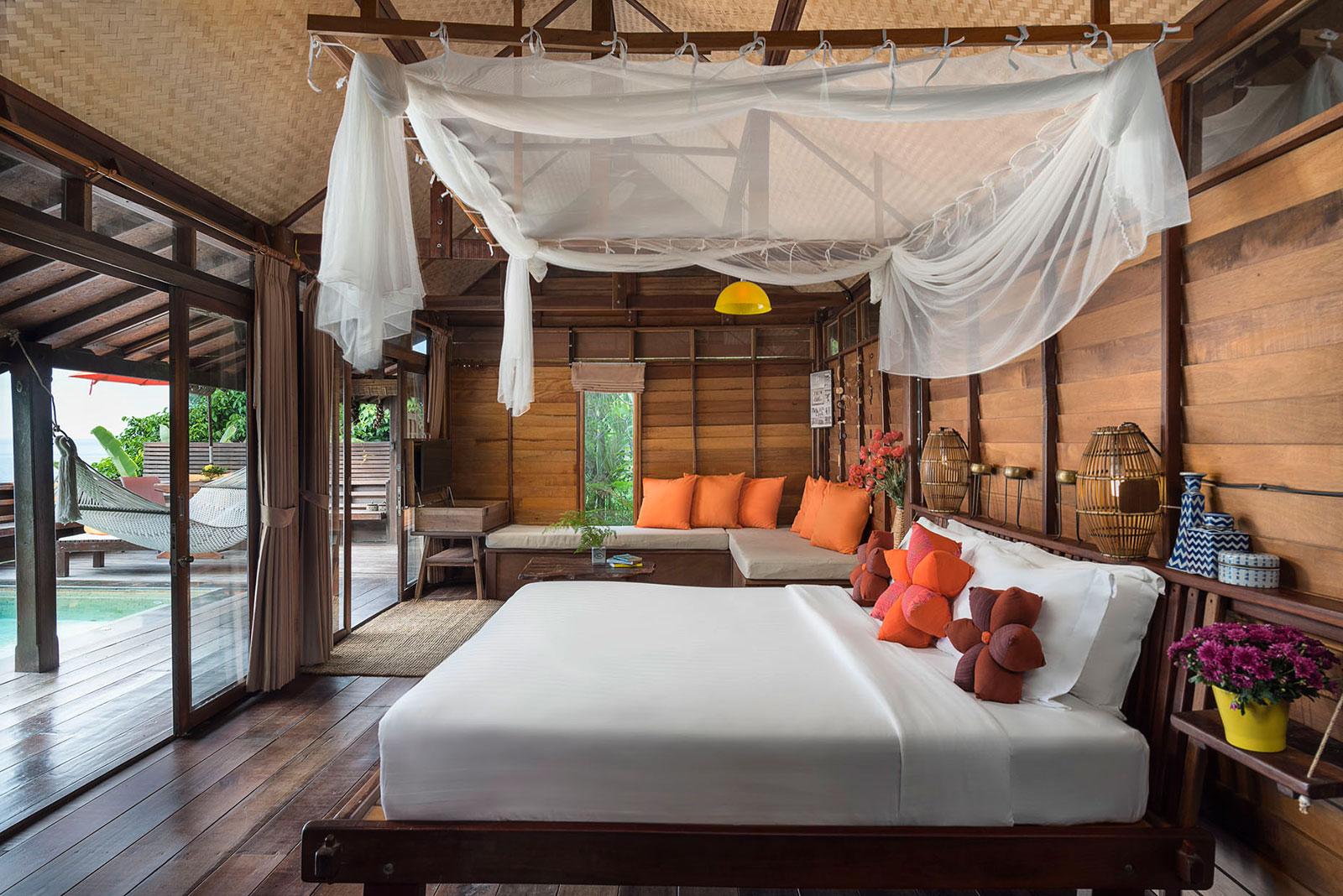 Pool, Villa, King Bed