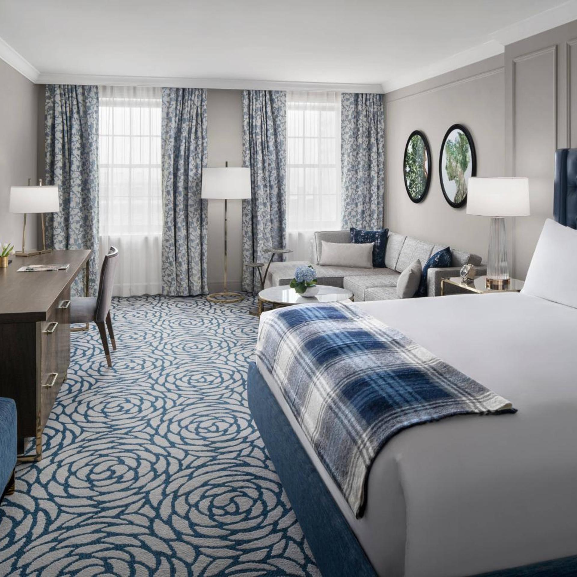 غرفة بسرير كينج، The Lytle Park Hotel, Autograph Collection 2/11