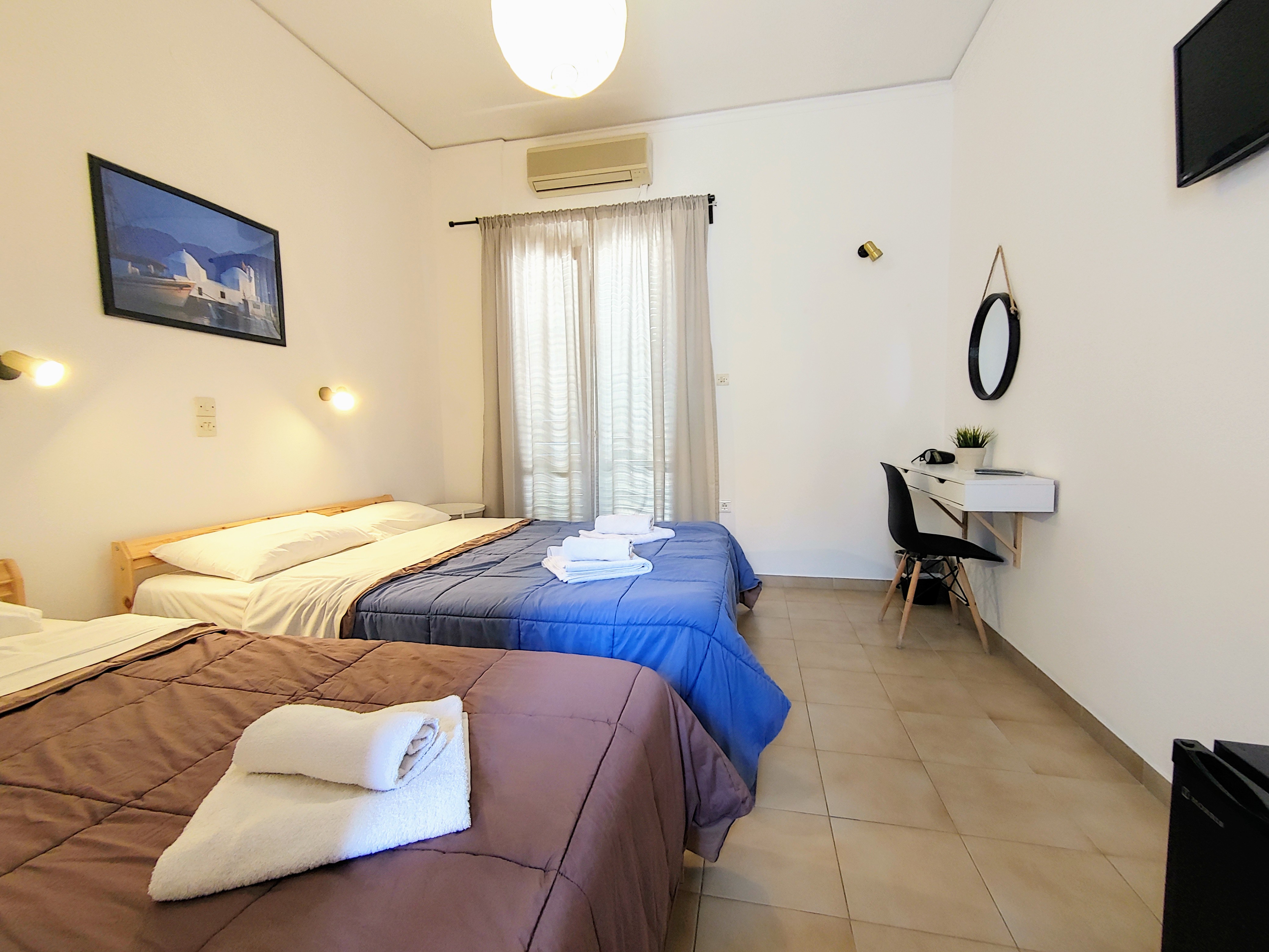 Room, Triple, 1 Double and 1 Single or 3 Single Beds