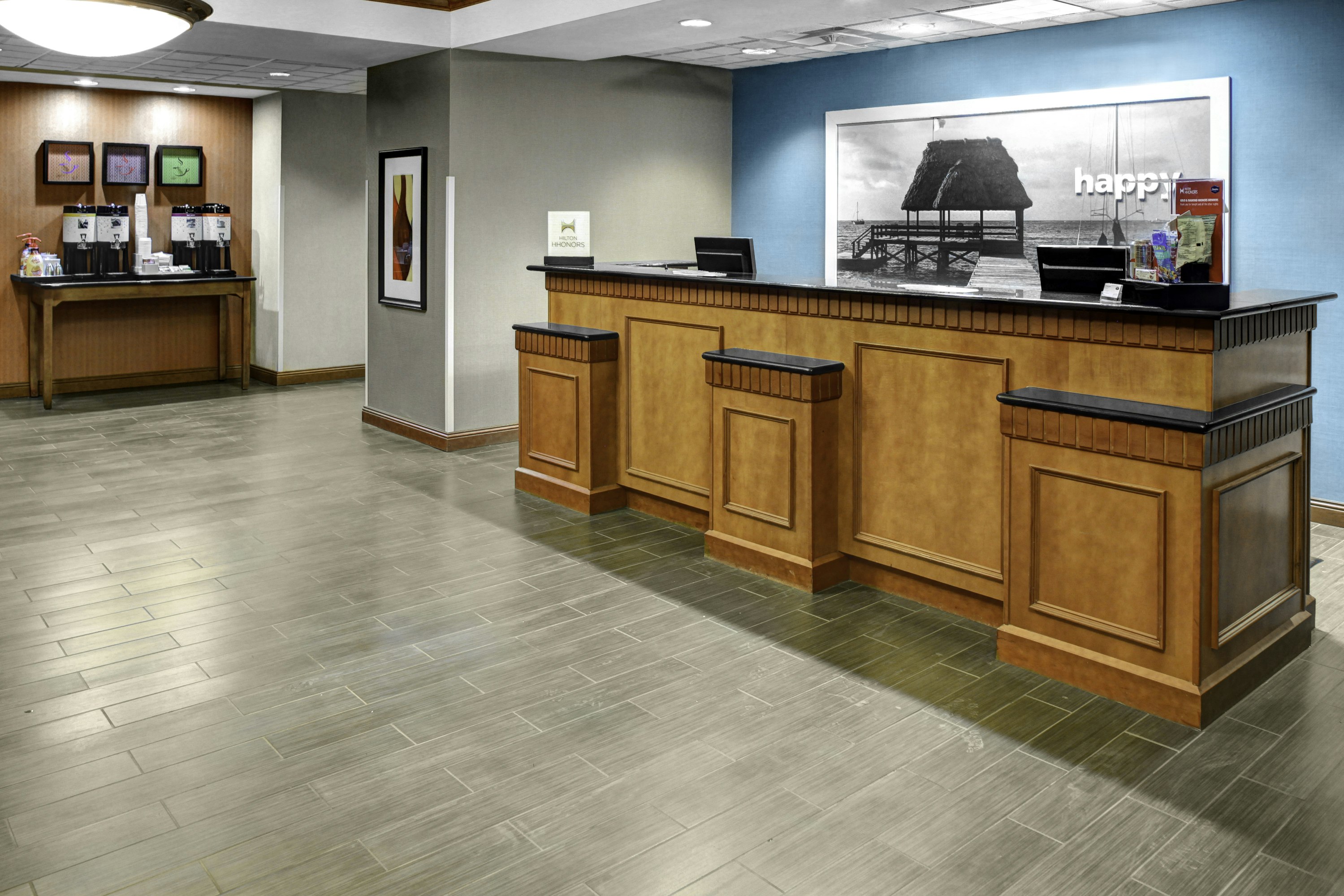 Lobby at Hampton Inn Coldwater, COLDWATER - MI