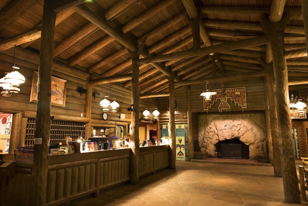 Lobby at Bright Angel Lodge, GRAND CANYON - AZ