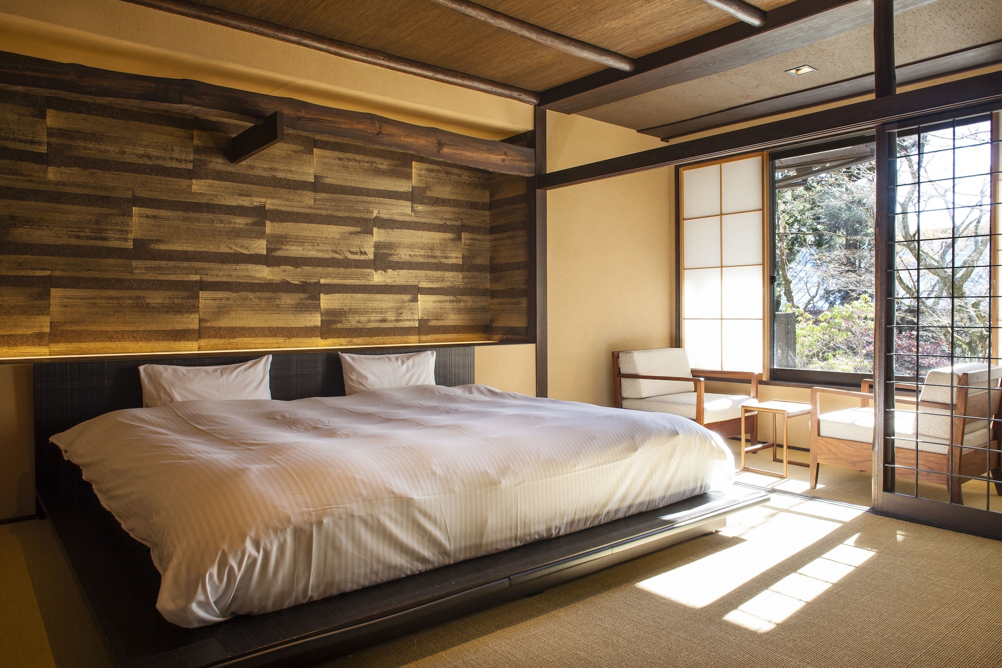 Luxury, Twin Beds, Outdoor Bath, Tatami