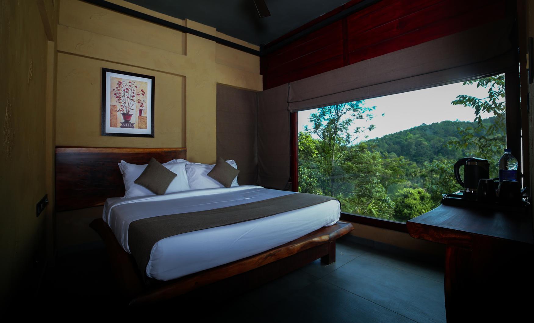 Room, Double Bed, Forest View