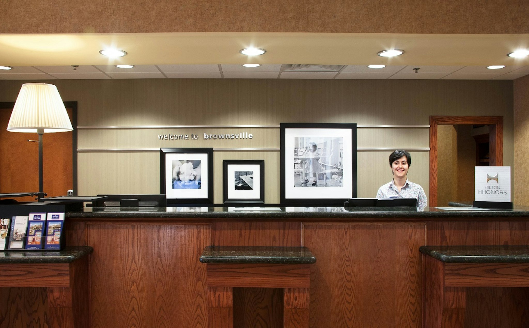 Lobby at Hampton Inn And Suites Brownsville, BROWNSVILLE - TX