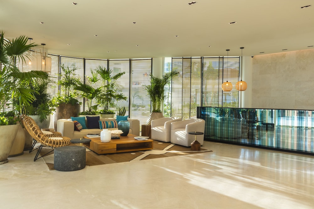 Lobby at SLS Cancun, CANCUN