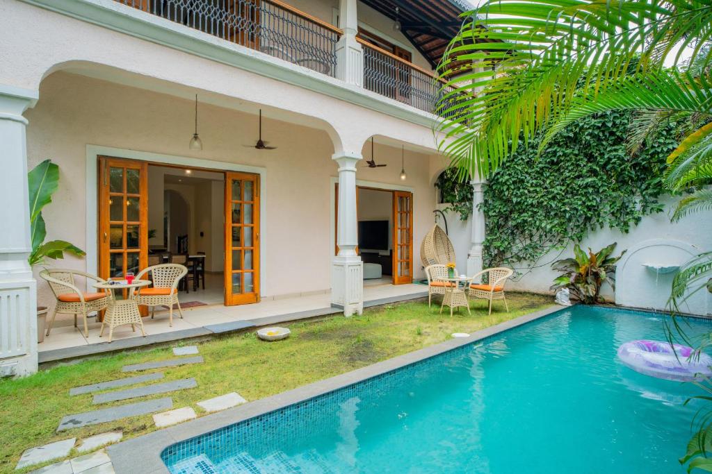 Elivaas Celest - 4 BHK Villa with private pool, Arpora 57/59