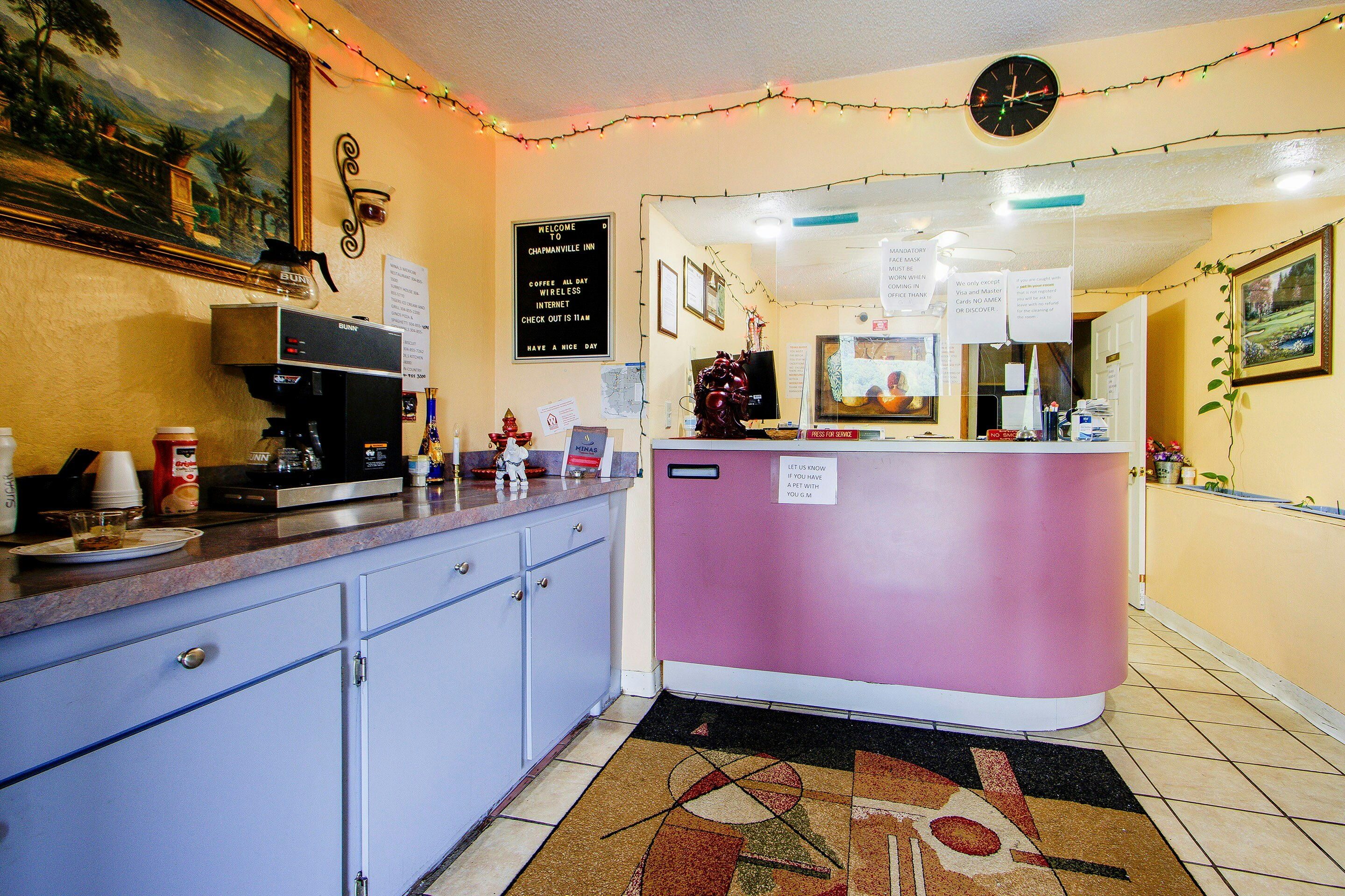 Lobby at OYO Hotel Chapmanville Inn, WV - Hwy 119, CHAPMANVILLE - WV