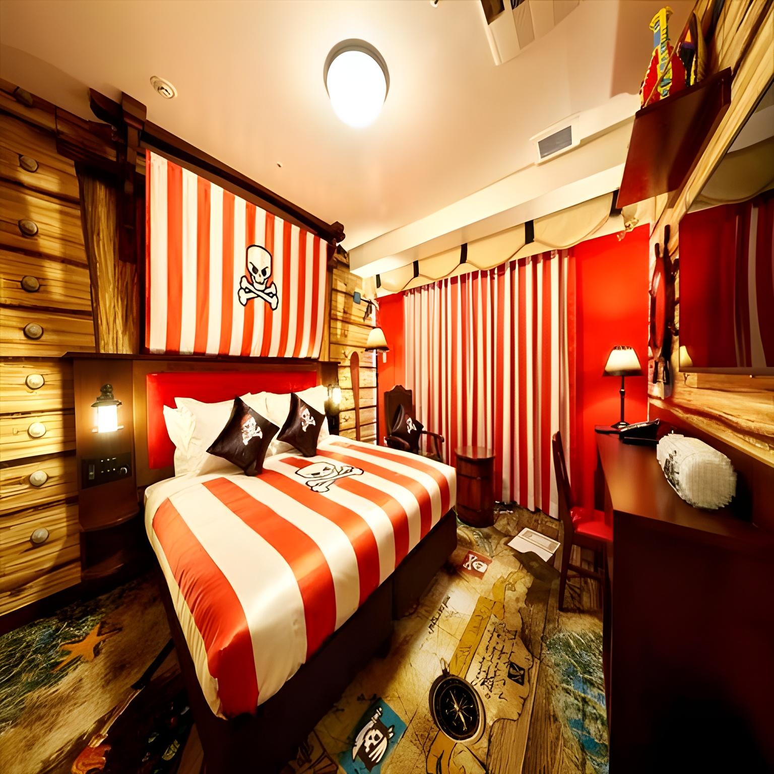 Pirate, Premium, Double Bed