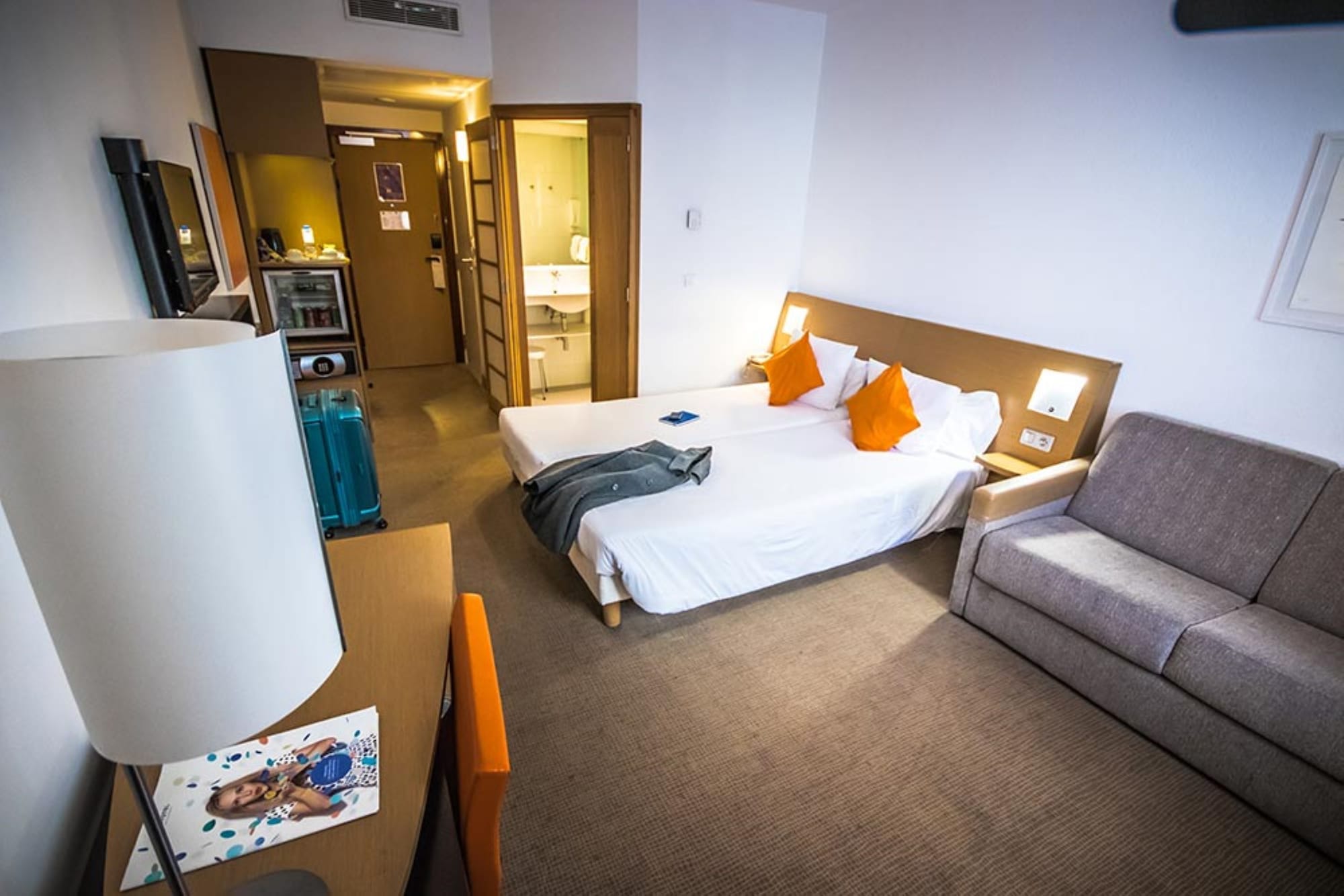 غرفة سوبيريور بسريرين منفصلين، Novotel Tunis 3/5
