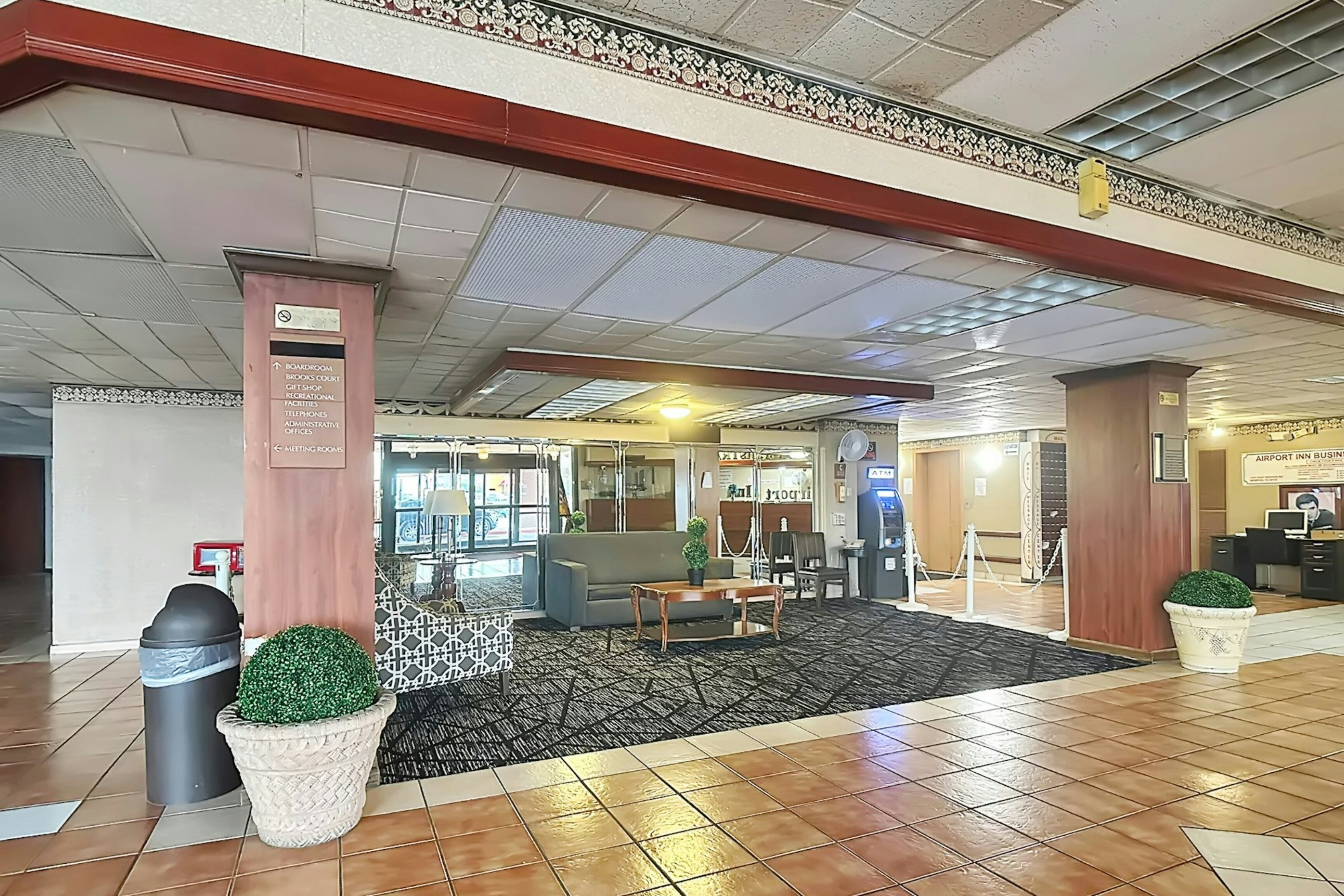 Lobby at Airport Inn Memphis Near Graceland By Hotel O, MEMPHIS - TN