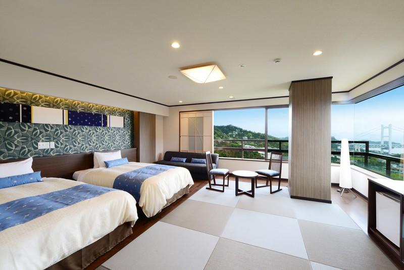 Canvas, Premier, Twin Beds, Ocean View