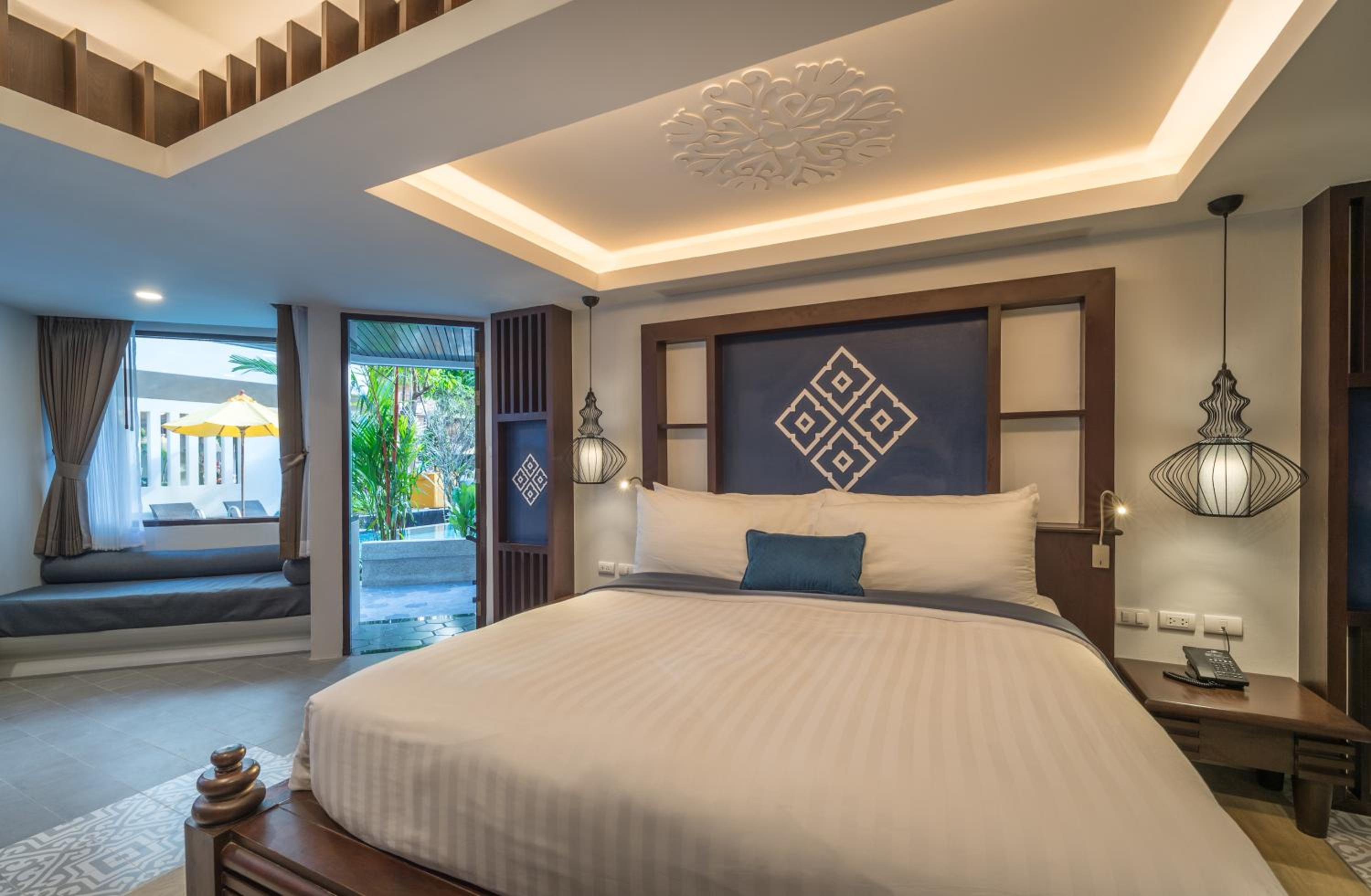 Deluxe, Double Bed, Pool Access