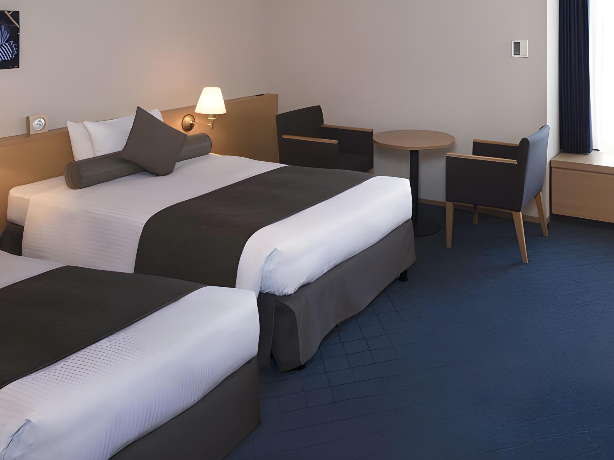 Room, Twin Beds, Large, Comfort Floor