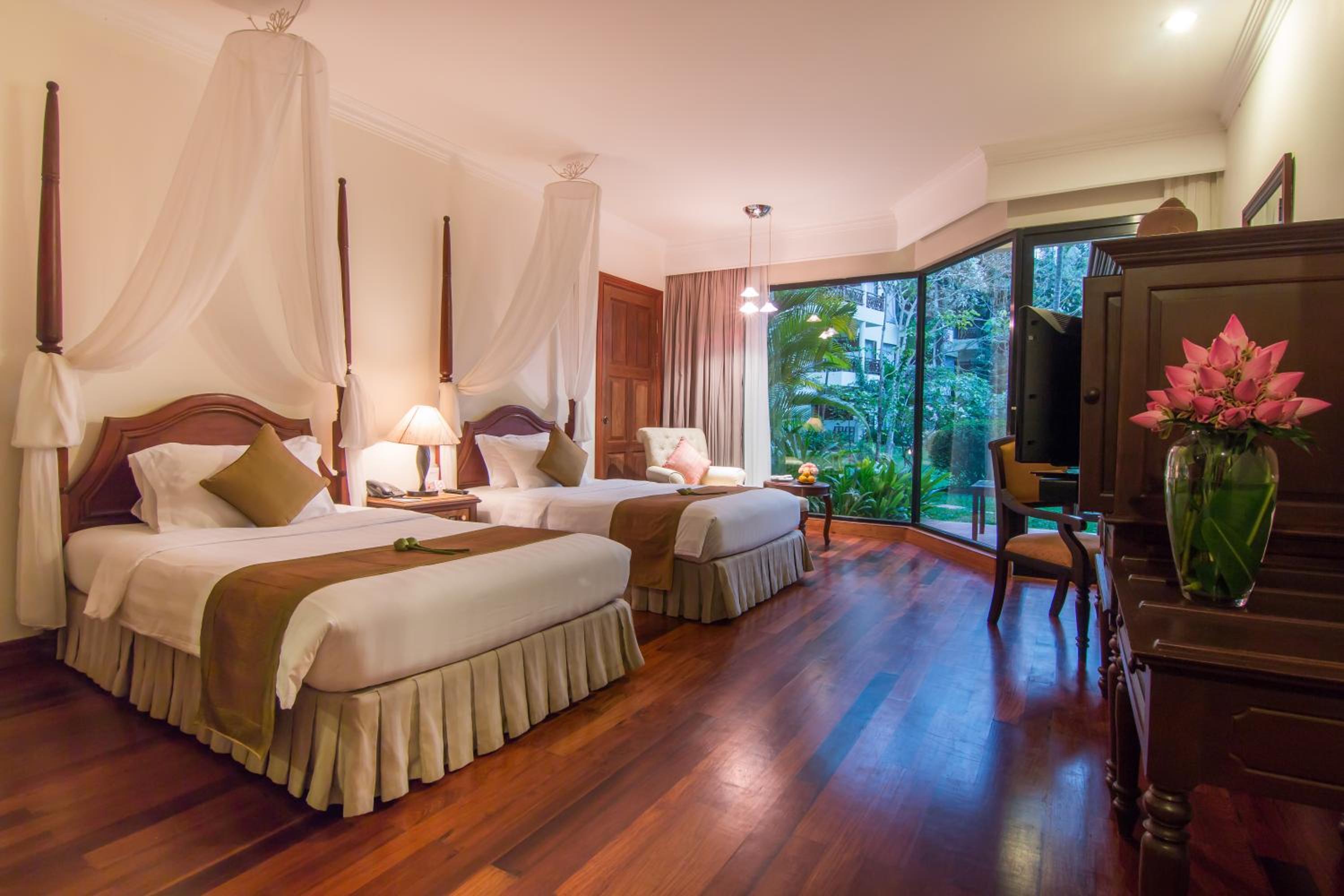 غرفة ديلوكس بإطلالة على المسبح، PALACE RESIDENCE & VILLA SIEM REAP 5/9