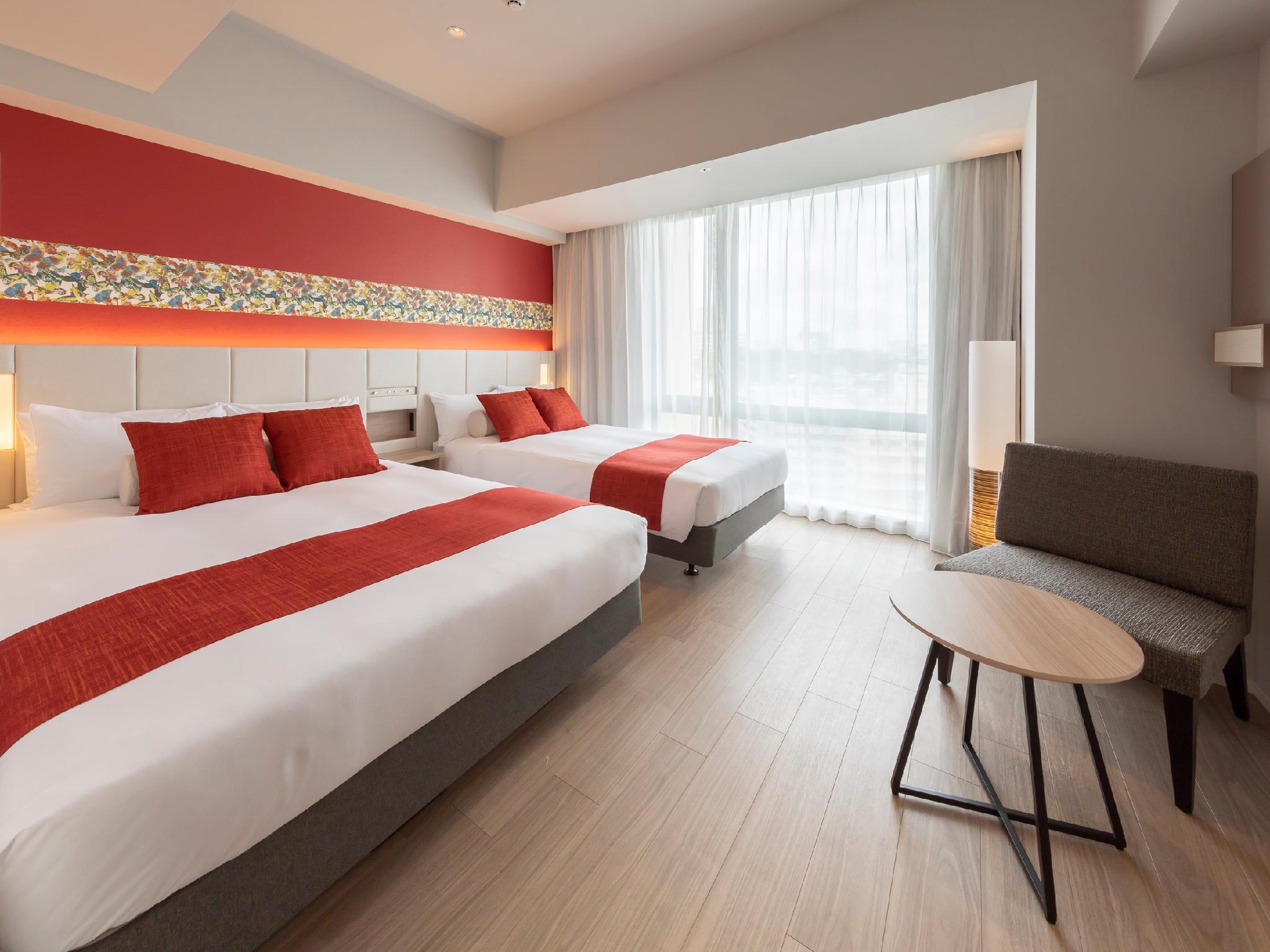 Semi Room, Standard, 1 Double and 1 Single Bed