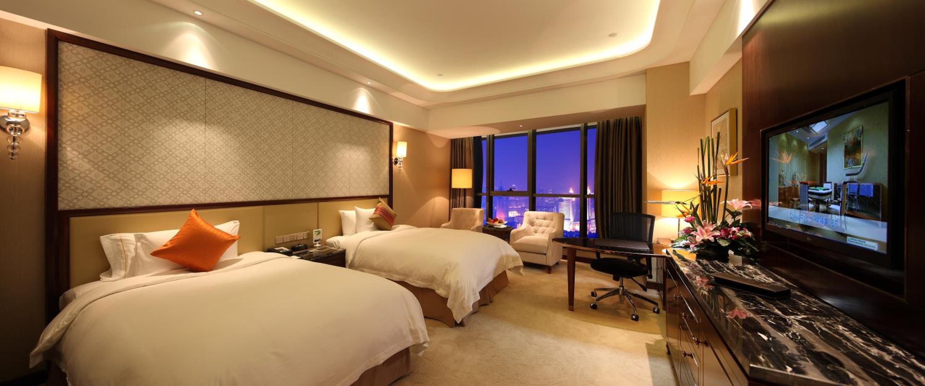 غرفة بسرير فردي، Wyndham Grand Plaza Royale Changsheng Jiangyin 3/6