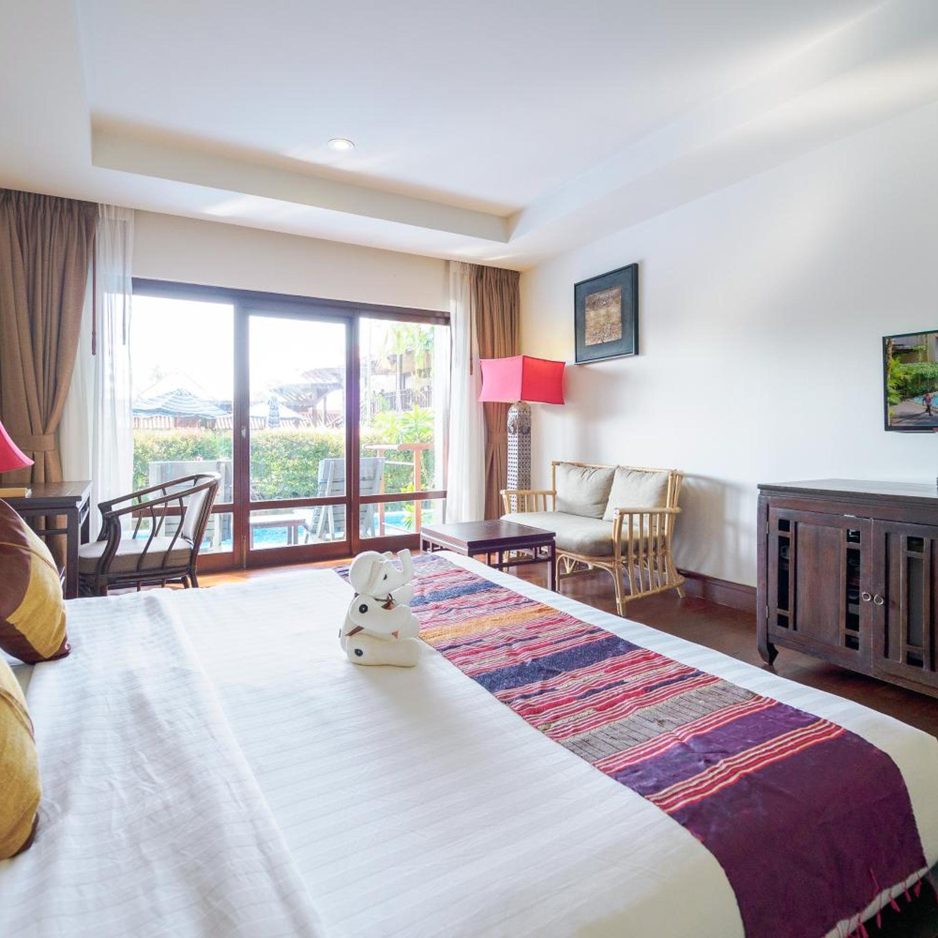 Deluxe, Double or Twin Bed, Adult Only, Pool Access