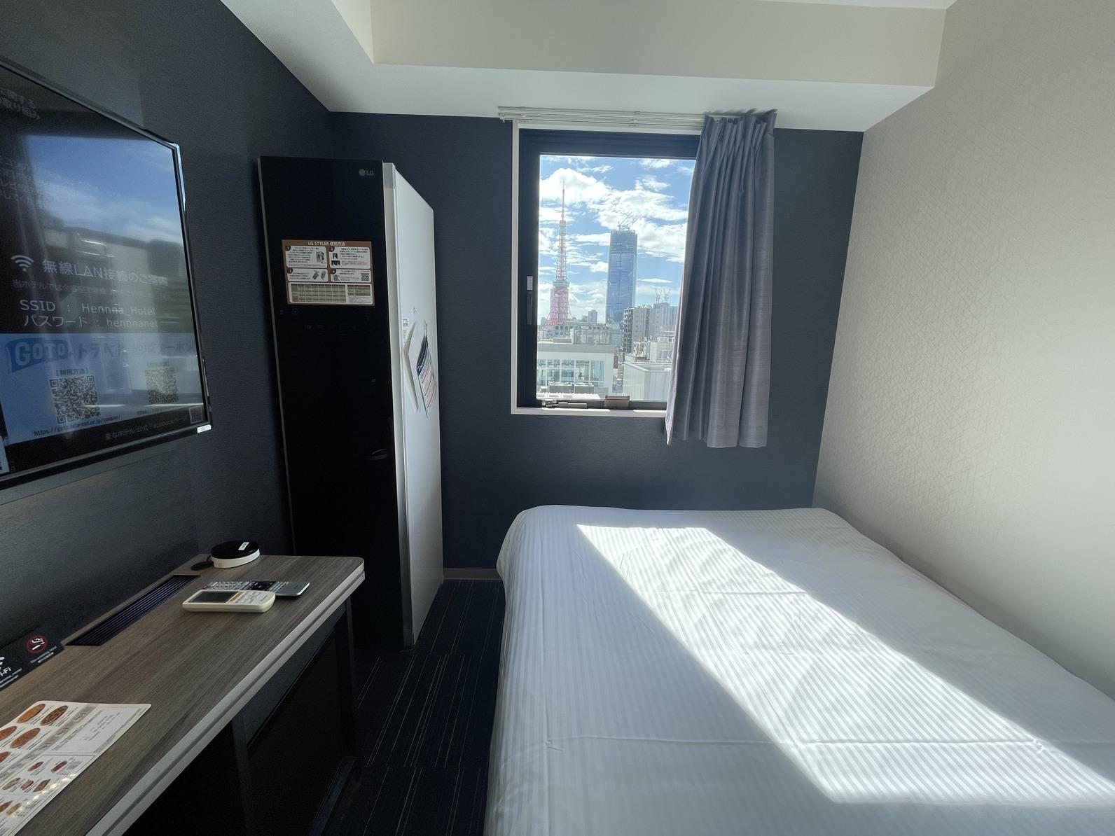 Room, Semi Double Bed, Tokyo Tower View, High Floor