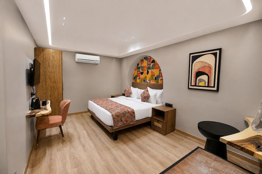 غرفة تنفيذية بسرير مزدوج، HOTEL POONAM HAVELI 5/10