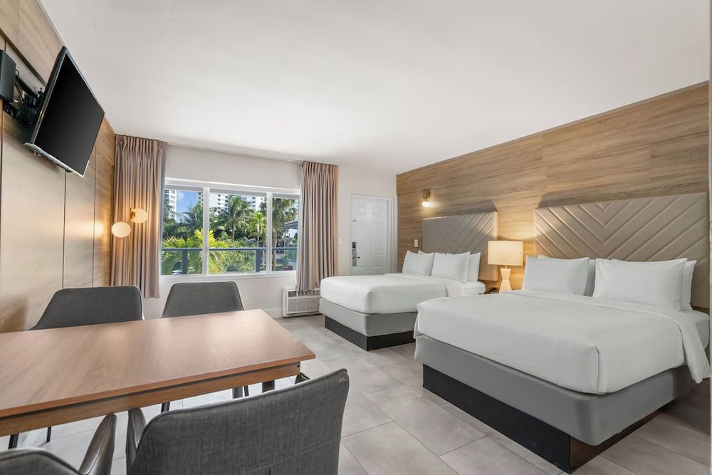 غرفة بريميوم بسريرين مزدوجين بمطبخ صغير، The Garden Hotel and Resort 2/10
