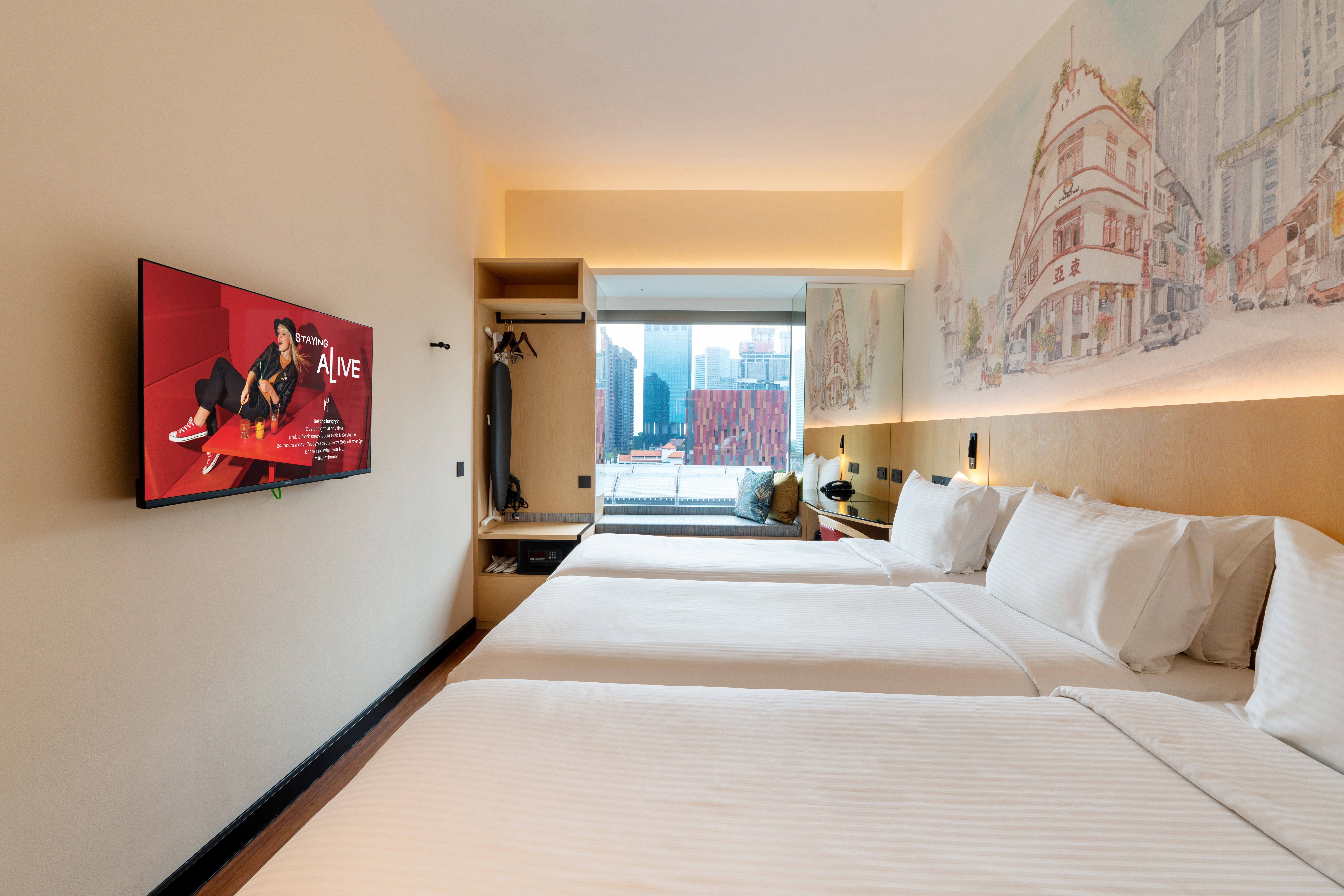 غرفة سوبيريور ثلاثية، Ibis Singapore on Bencoolen 2/4