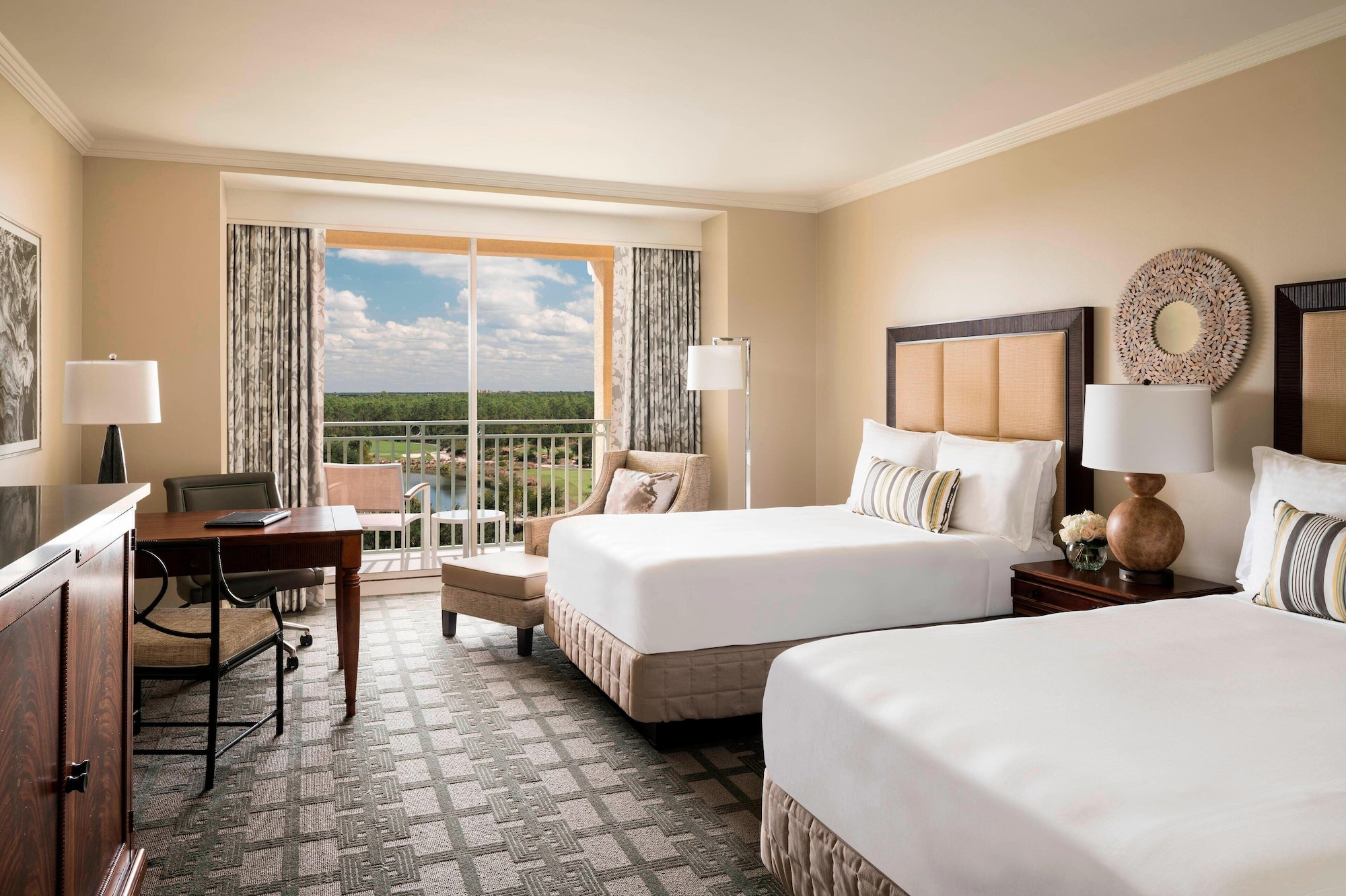 ROOM, 2 DOUBLE BEDS, BALCONY