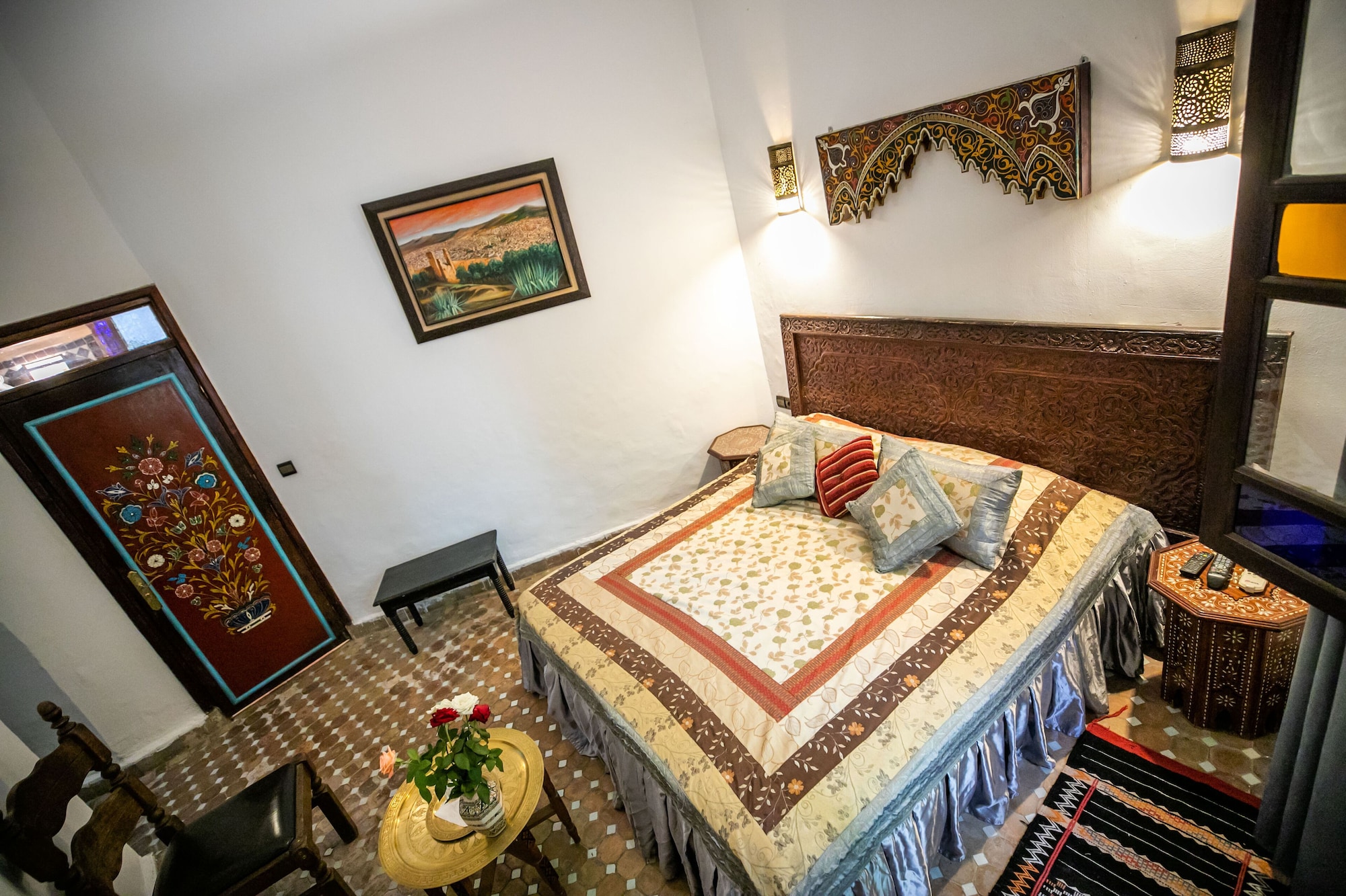 غرفة بسرير مزدوج، RIAD JARDIN CHRIFA 7/9