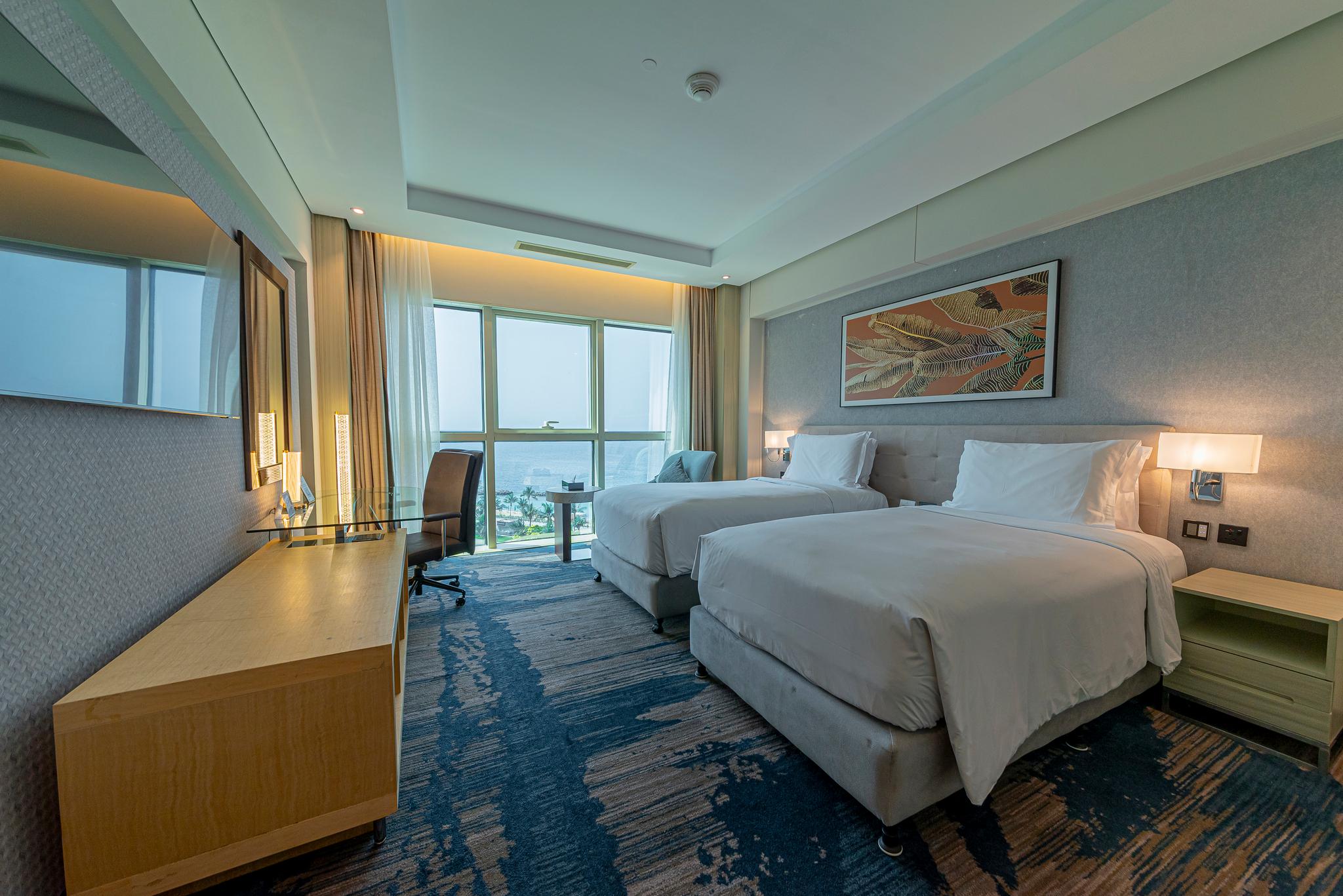 Executive, Twin Beds, Sea View